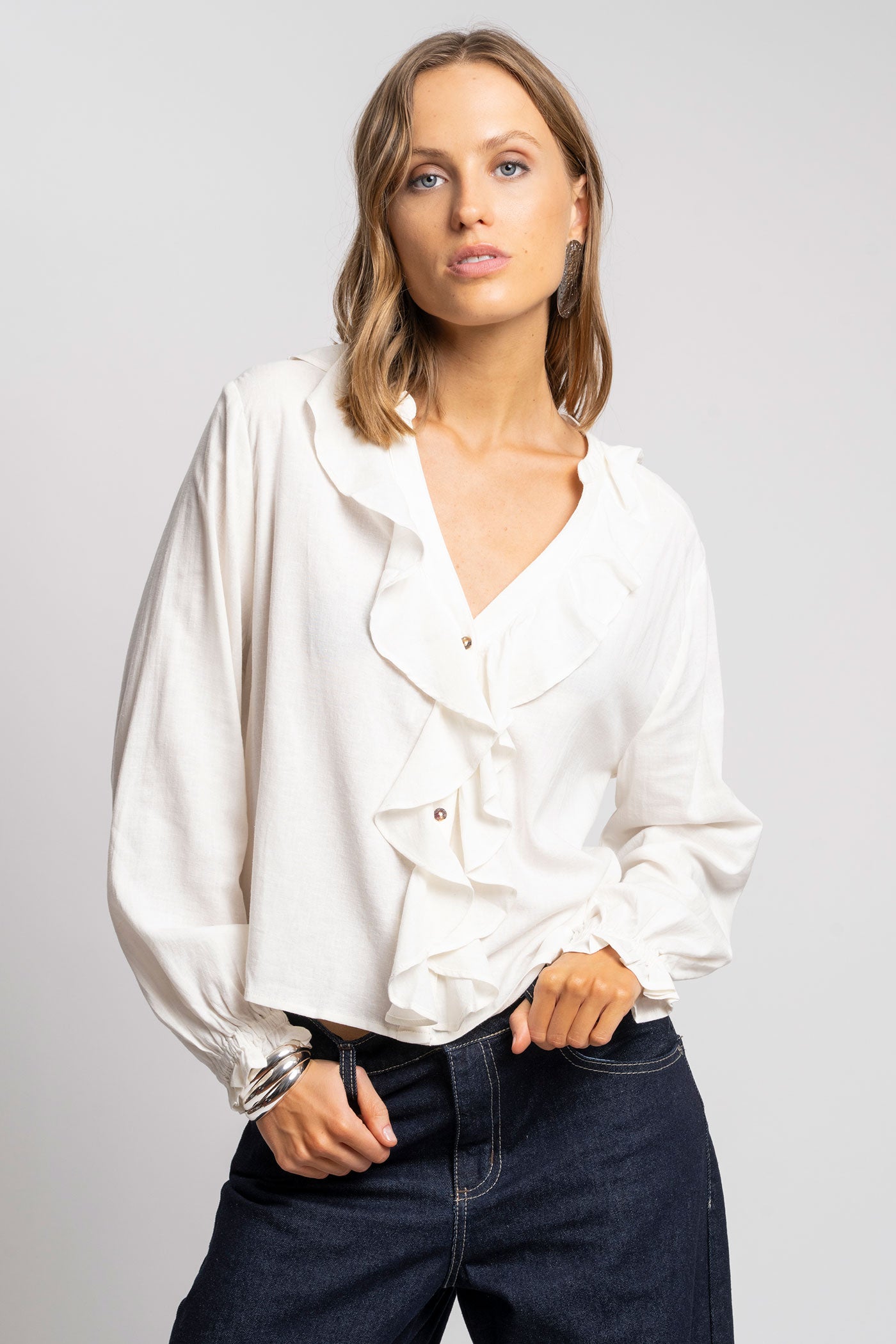 BLUSA ANTONIA crudo