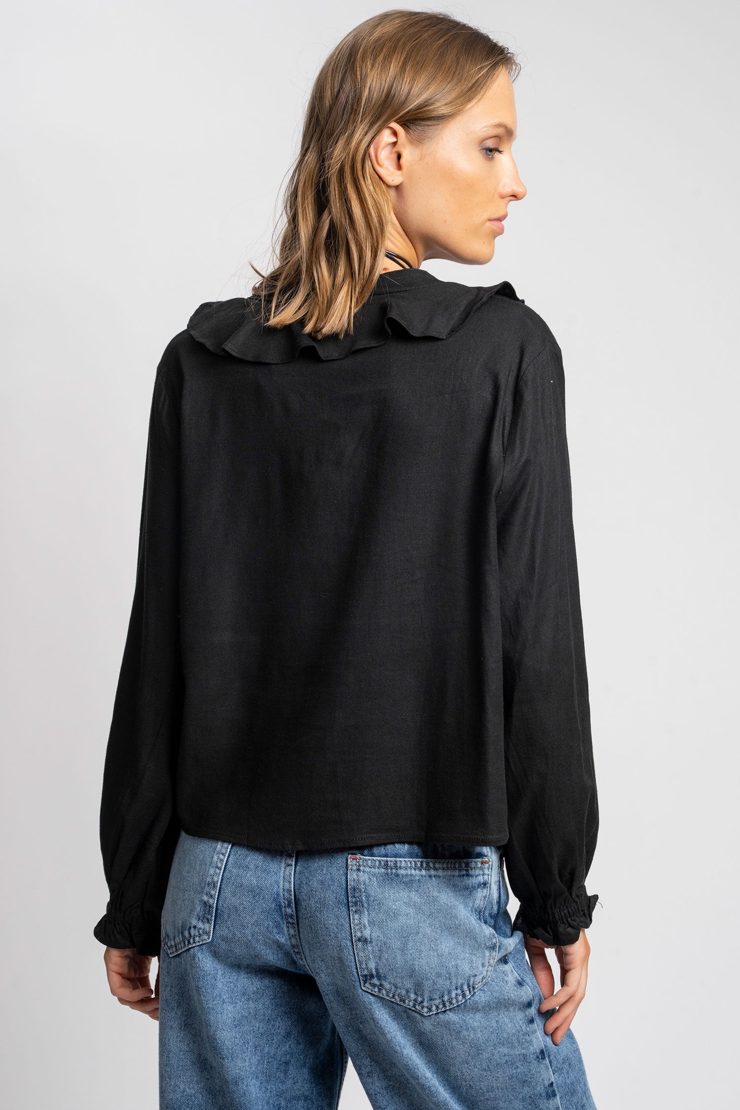 BLUSA ANTONIA negro