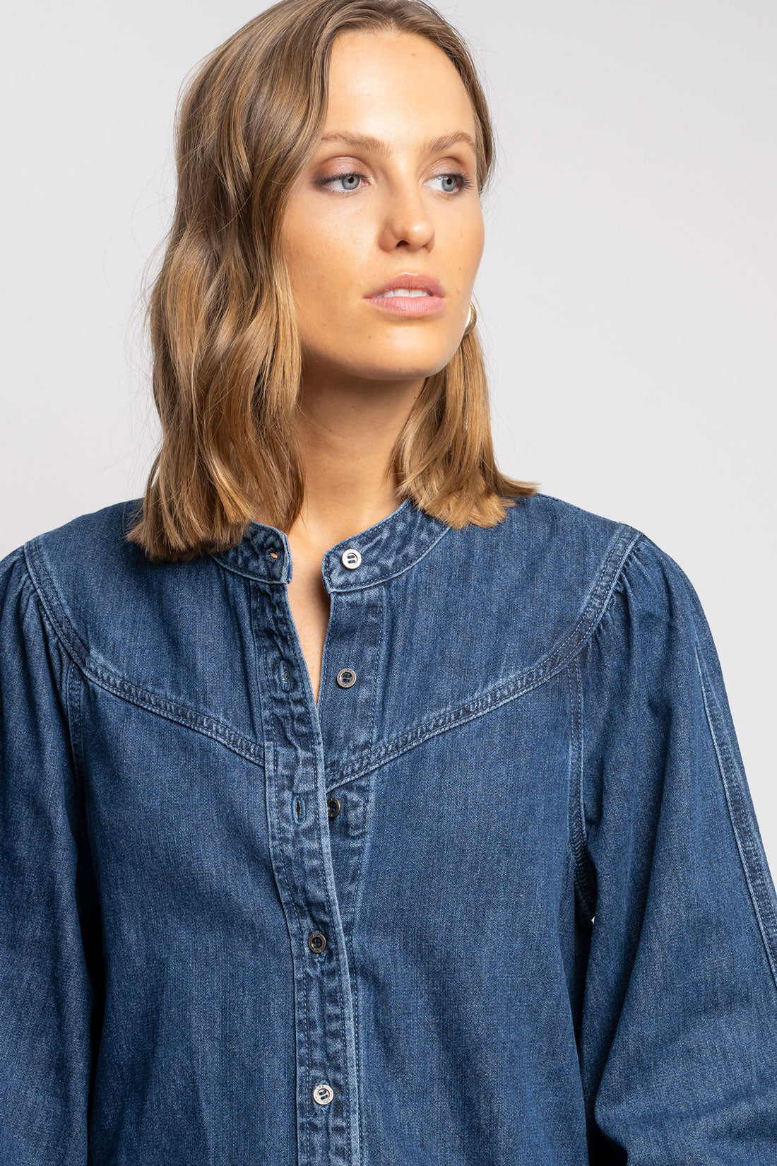 SOBRECAMISA CHARLOTTE denim