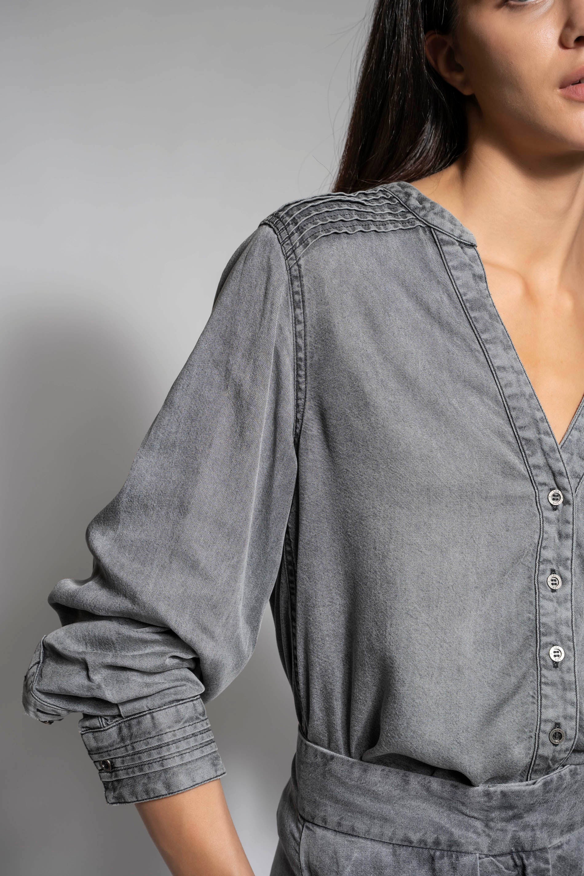 BLUSA EDIE grafito