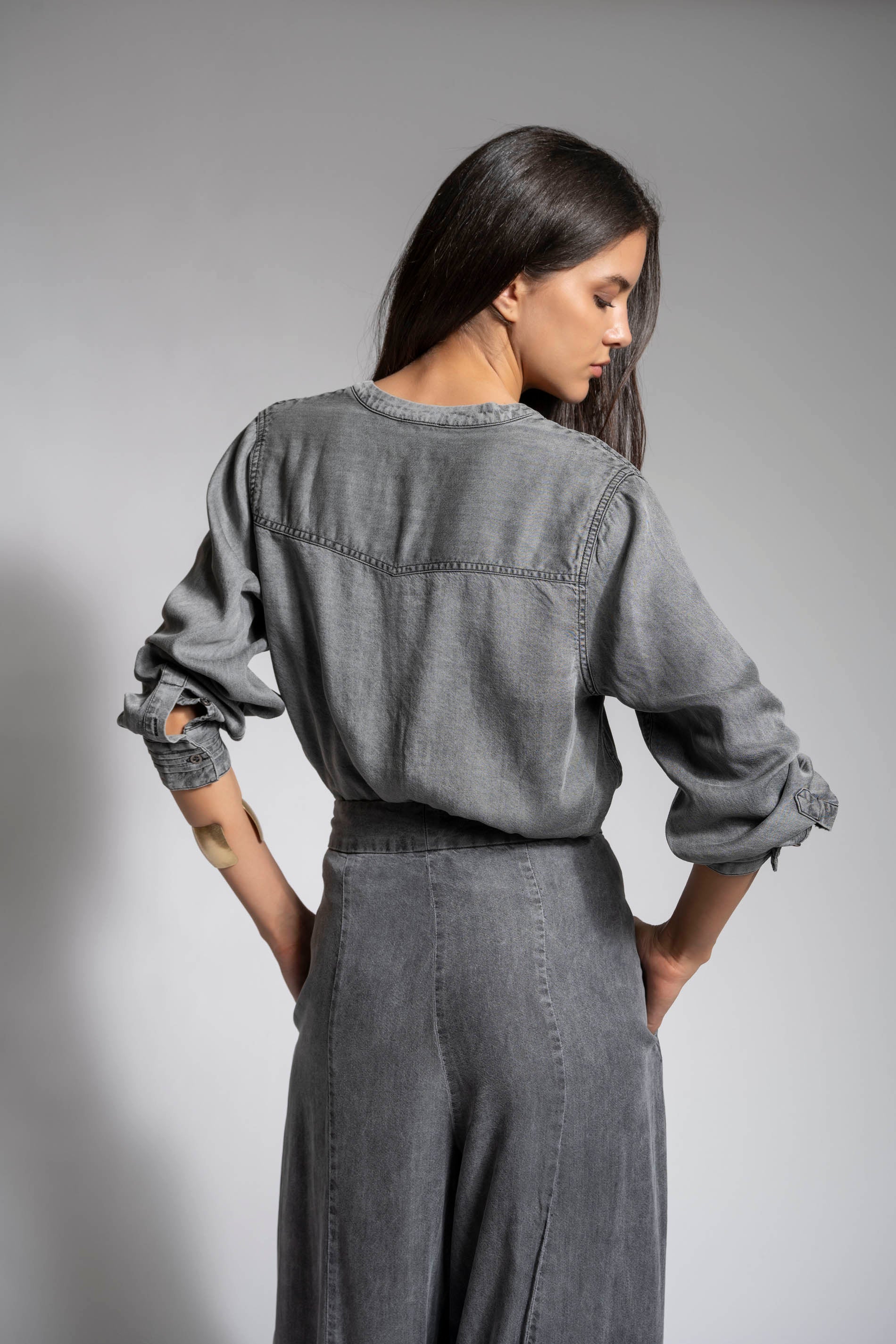 BLUSA EDIE grafito