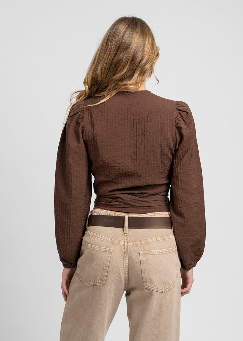 BLUSA JADE café
