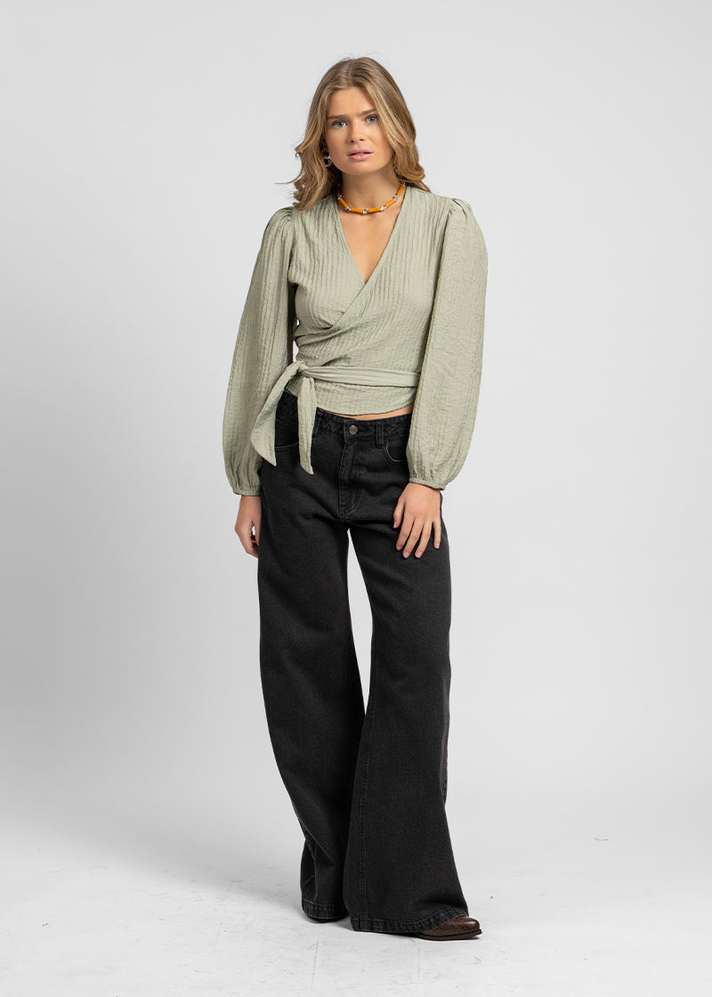 BLUSA JADE verde