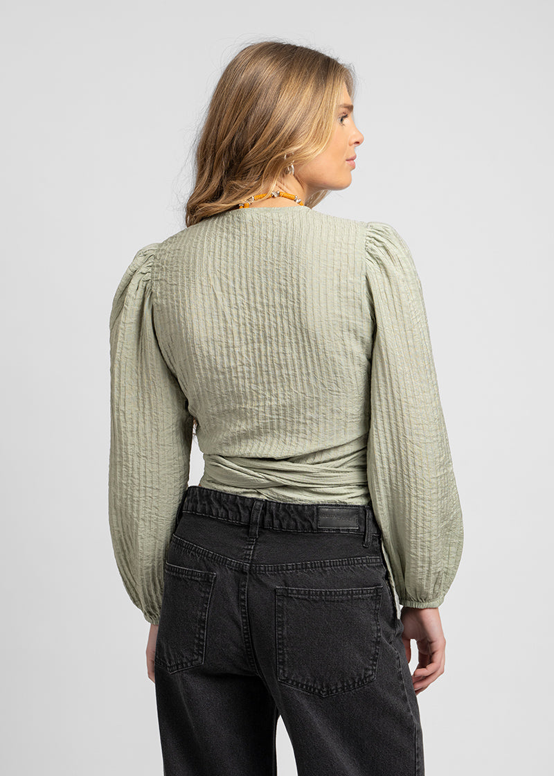 BLUSA JADE verde