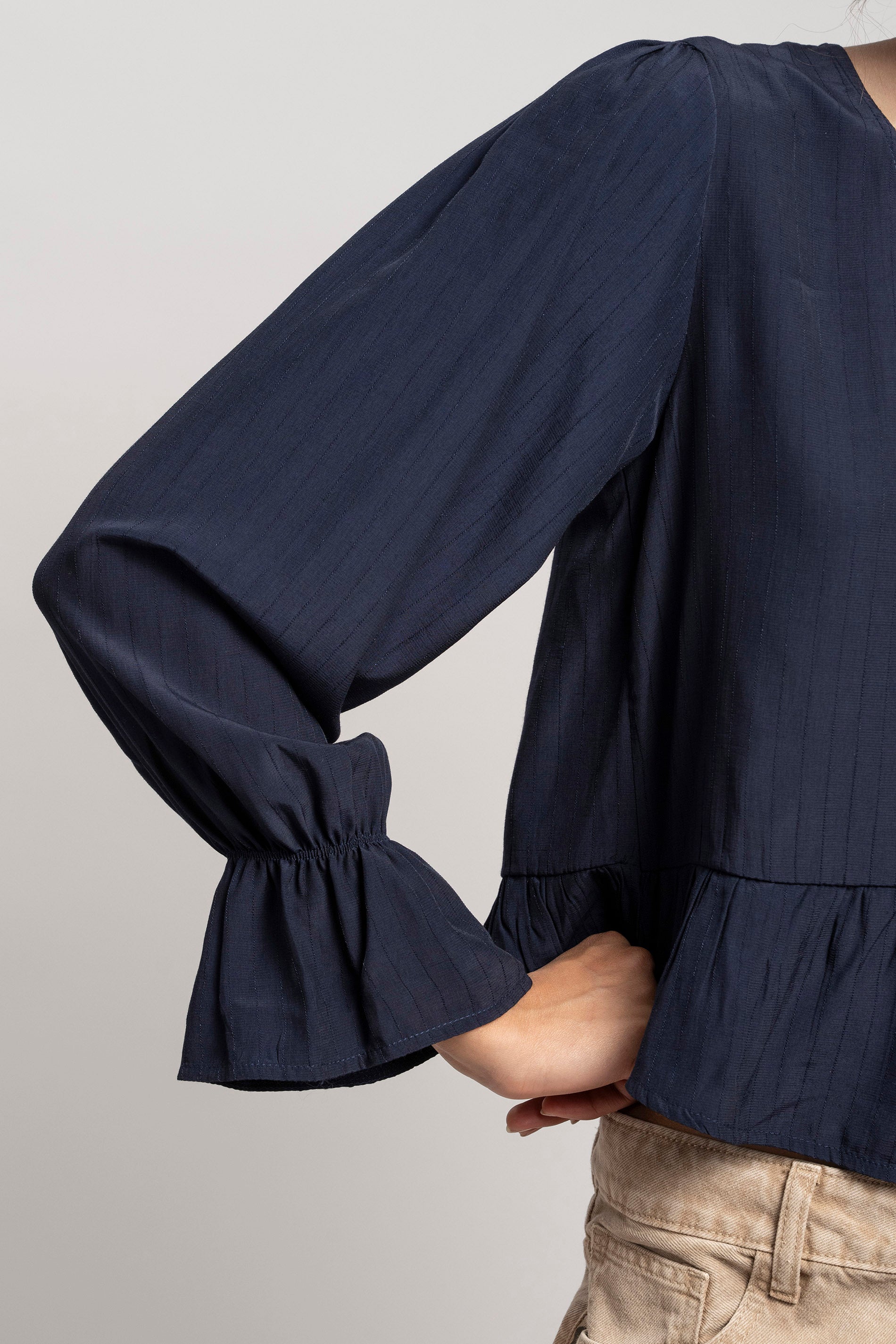 BLUSA MAEL azul marino