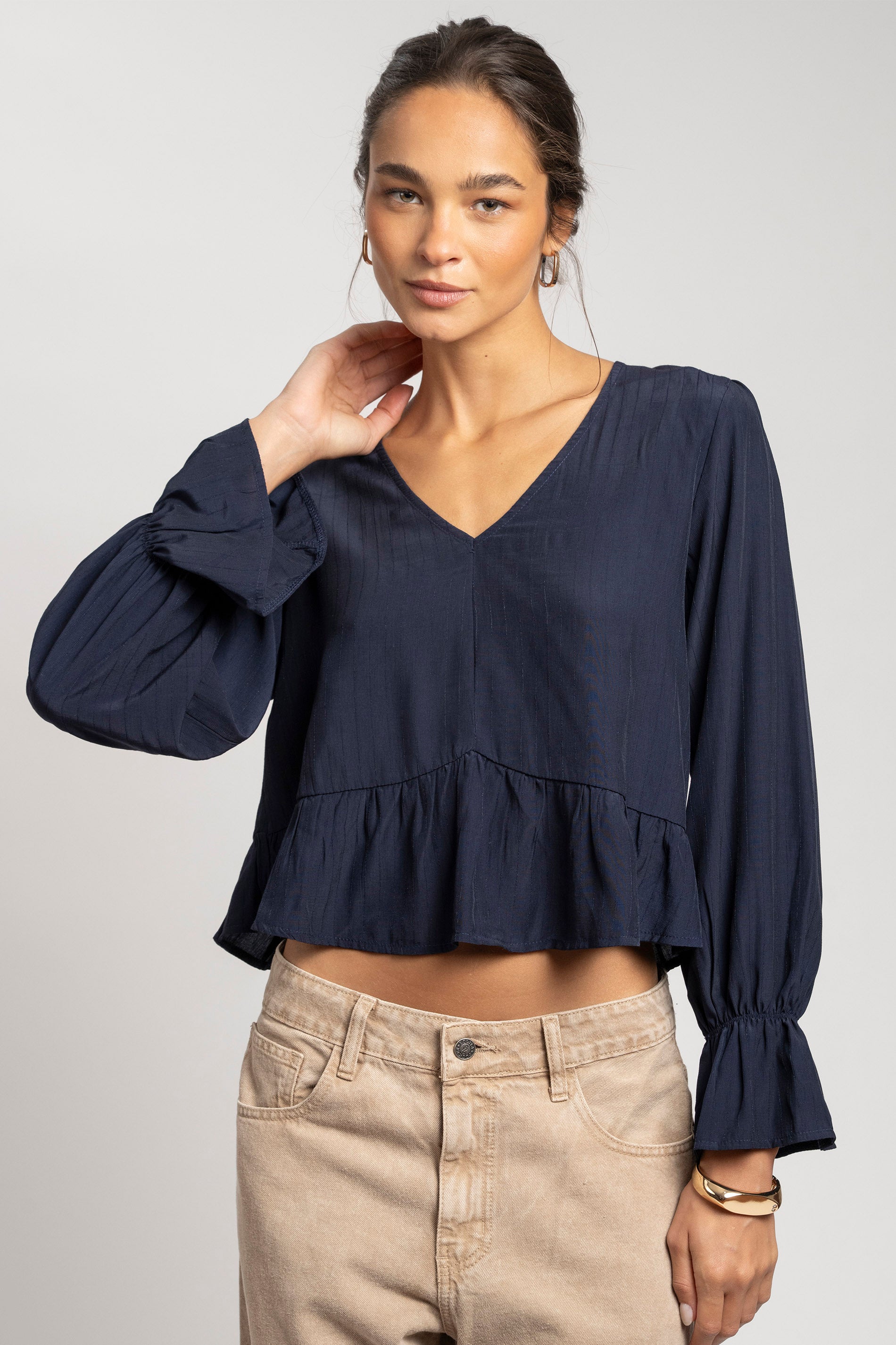 BLUSA MAEL azul marino