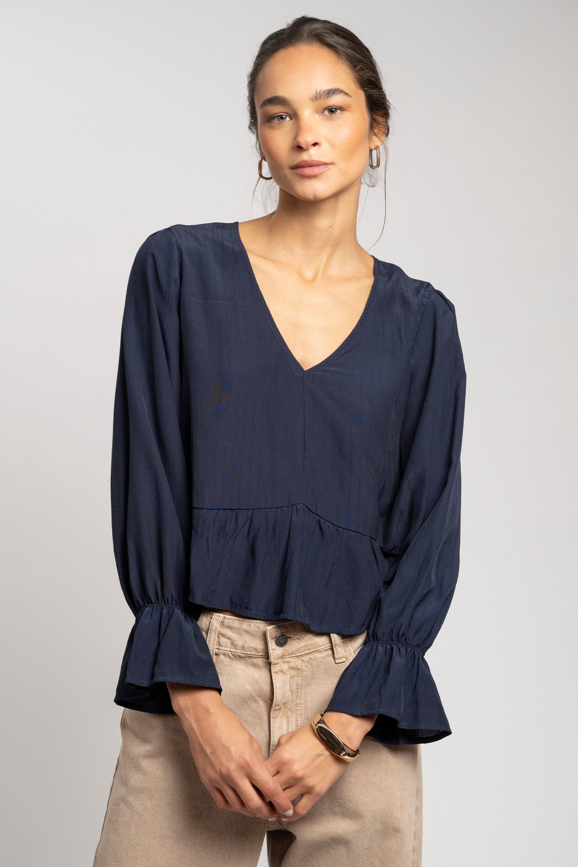 BLUSA MAEL azul marino