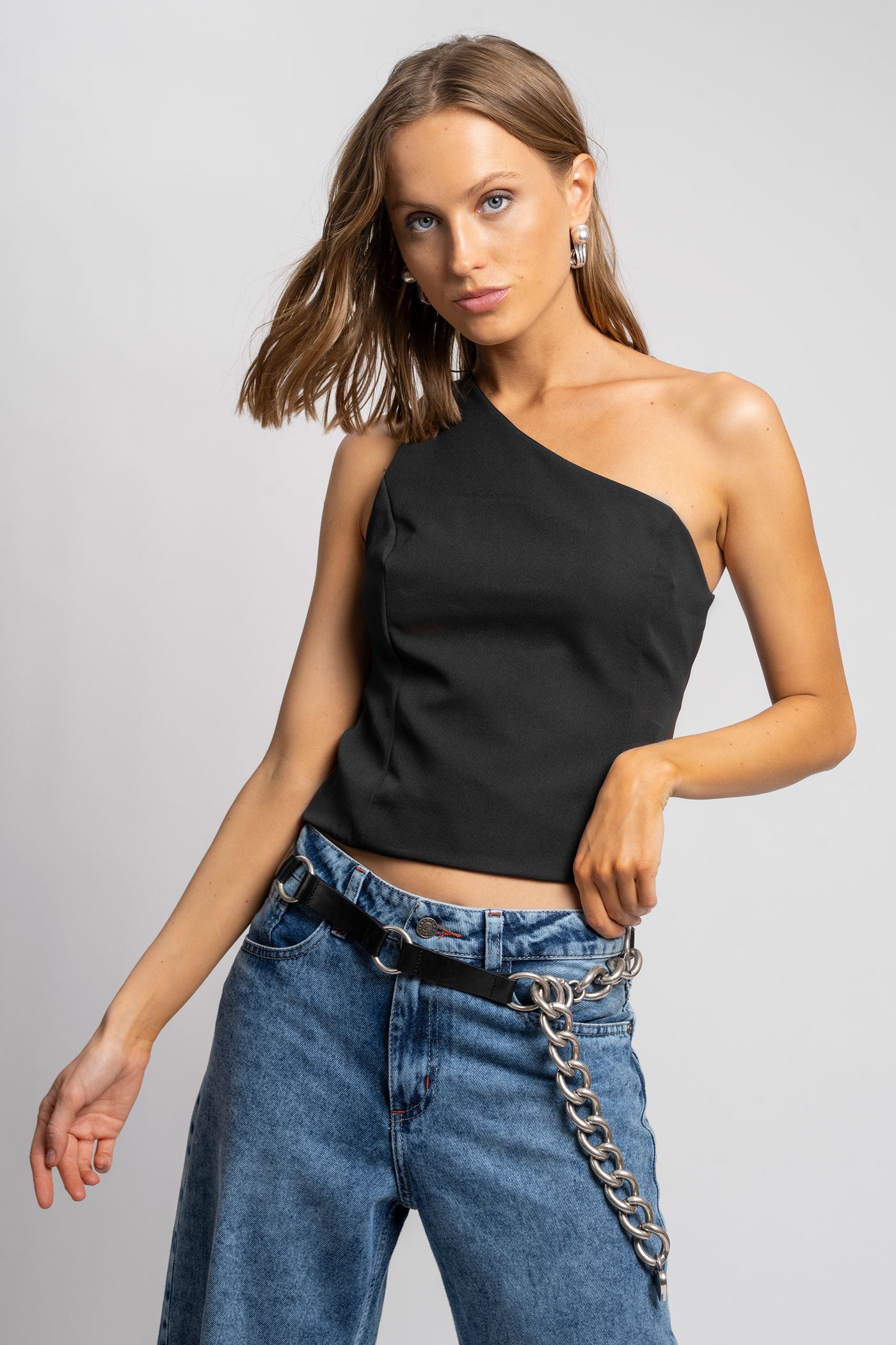BLUSA PORTO negro