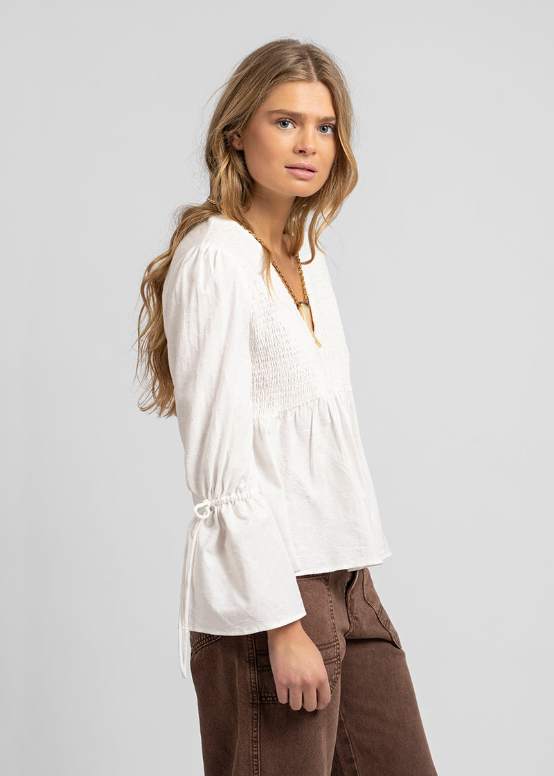 BLUSA ROSA blanco