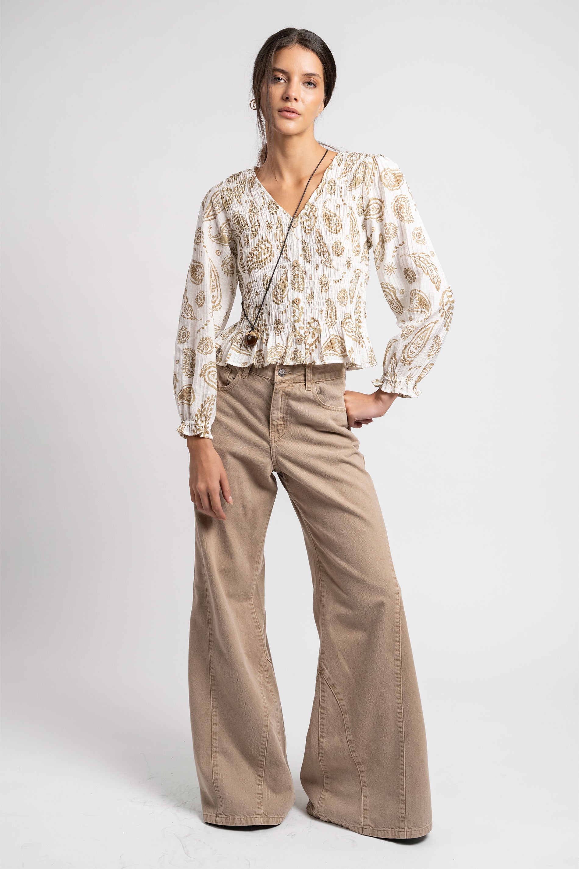 BLUSA VALENTINA P beige