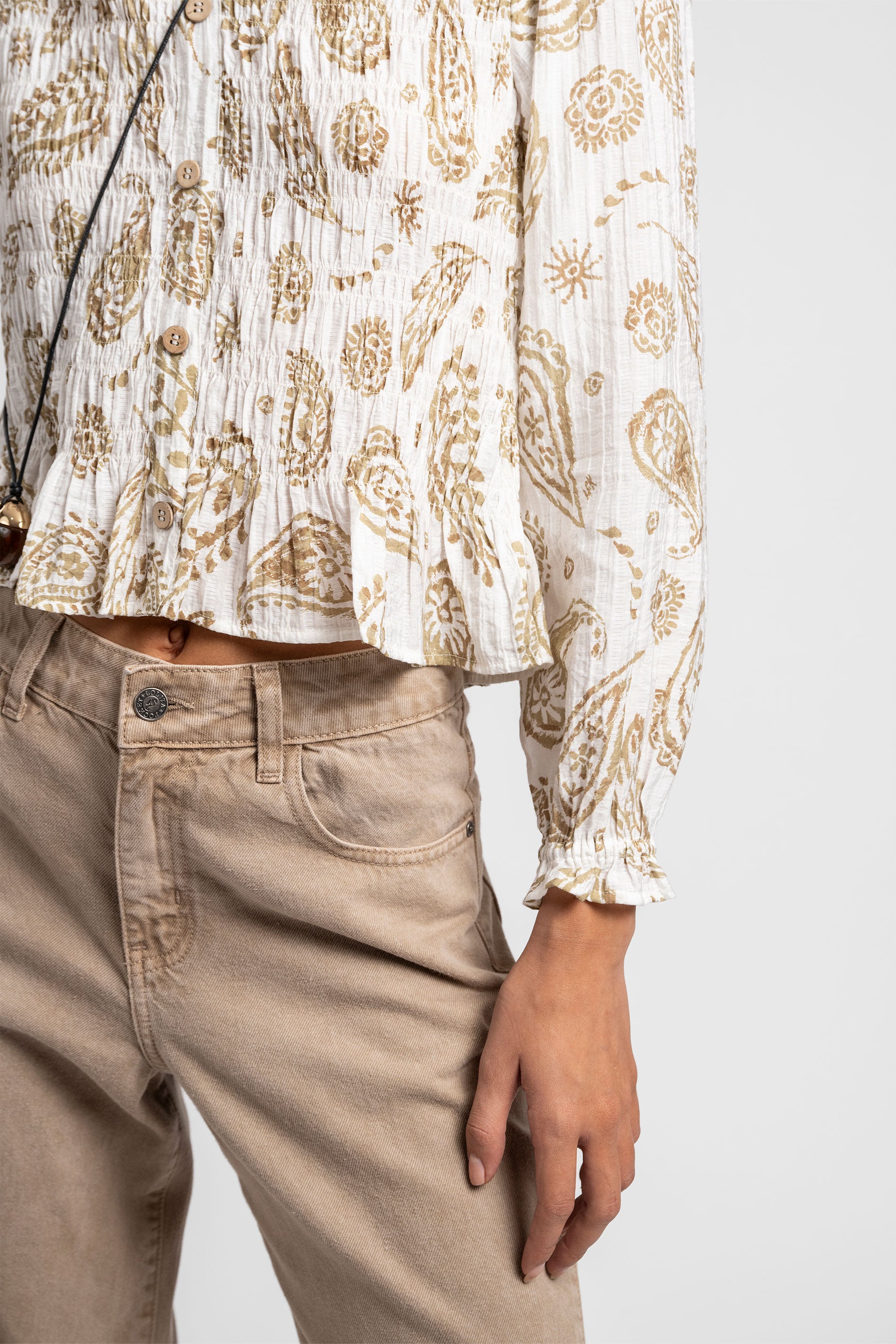 BLUSA VALENTINA P beige