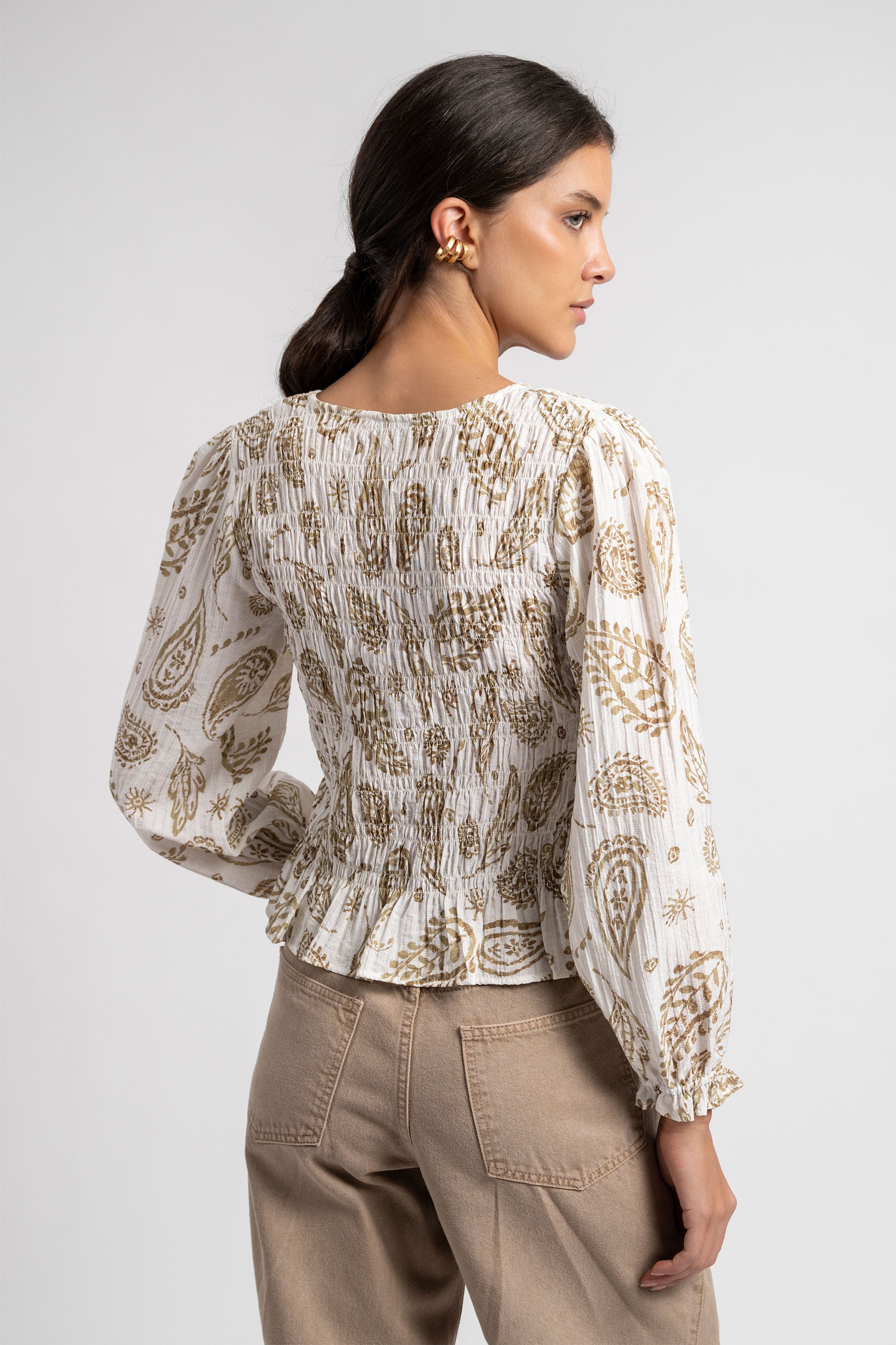 BLUSA VALENTINA P beige