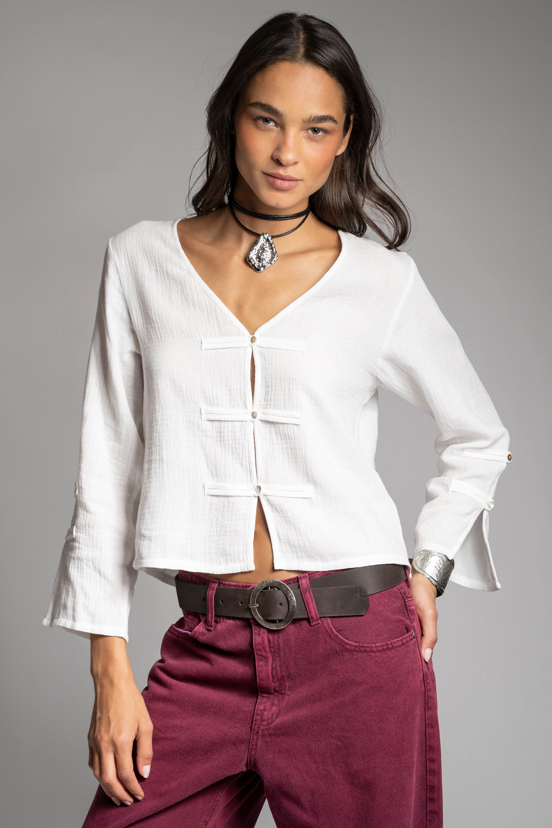 BLUSA YARA blanco