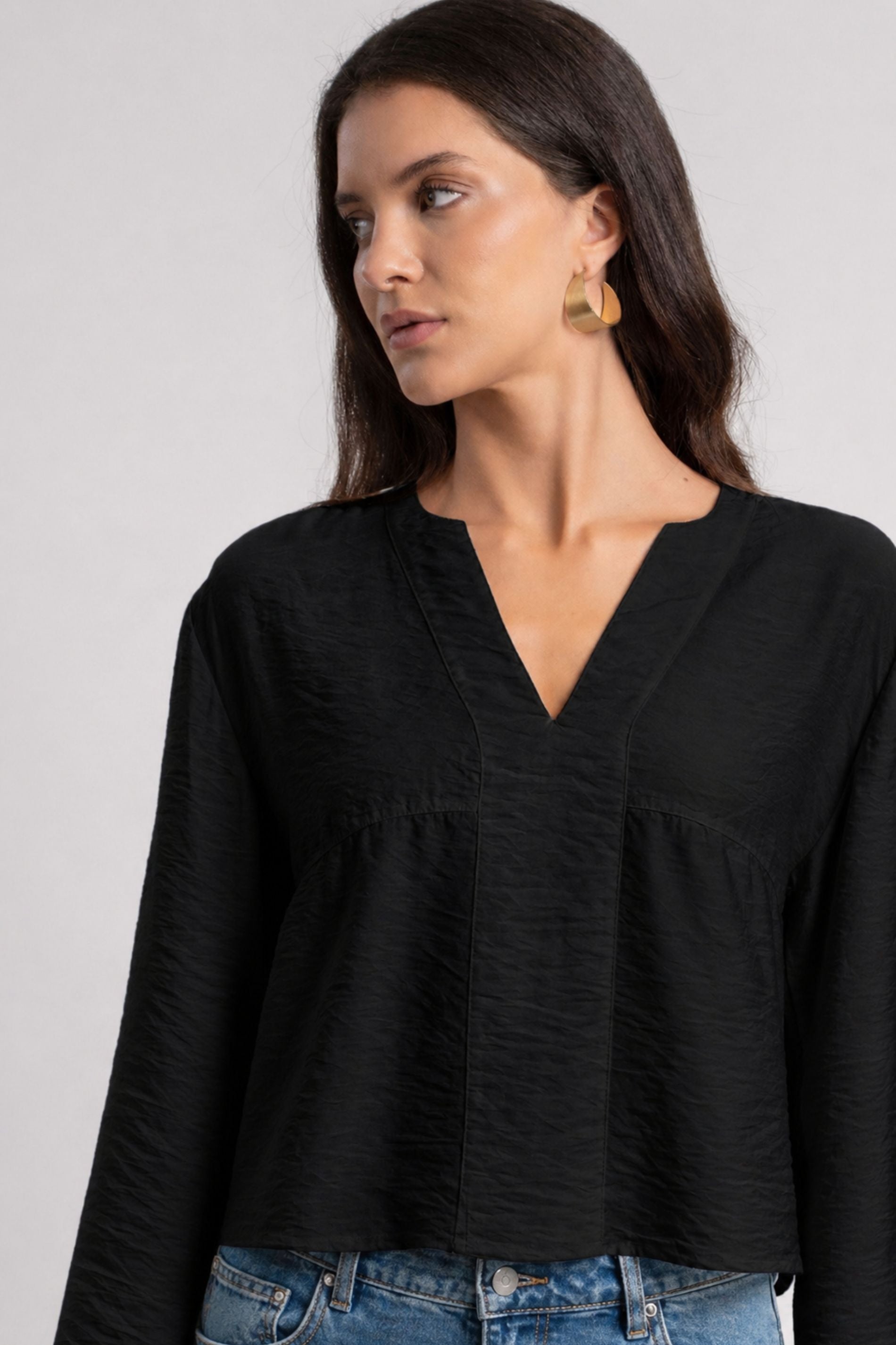 BLUSA AKIRA negro