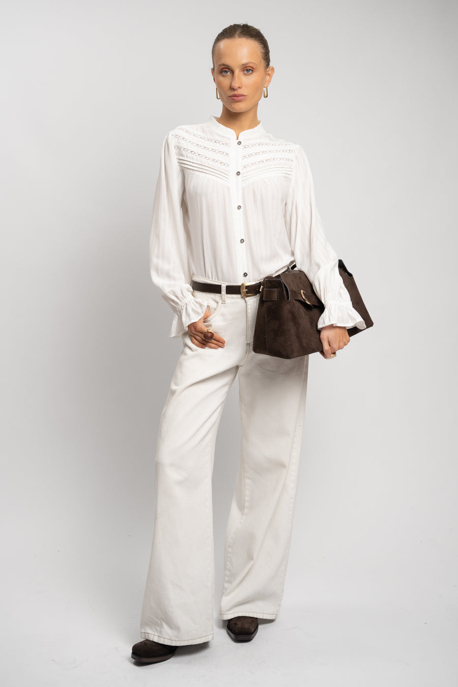 BLUSA ANTONIETA blanco