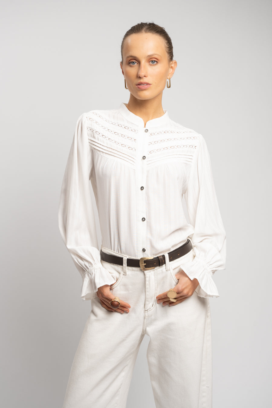 BLUSA ANTONIETA blanco