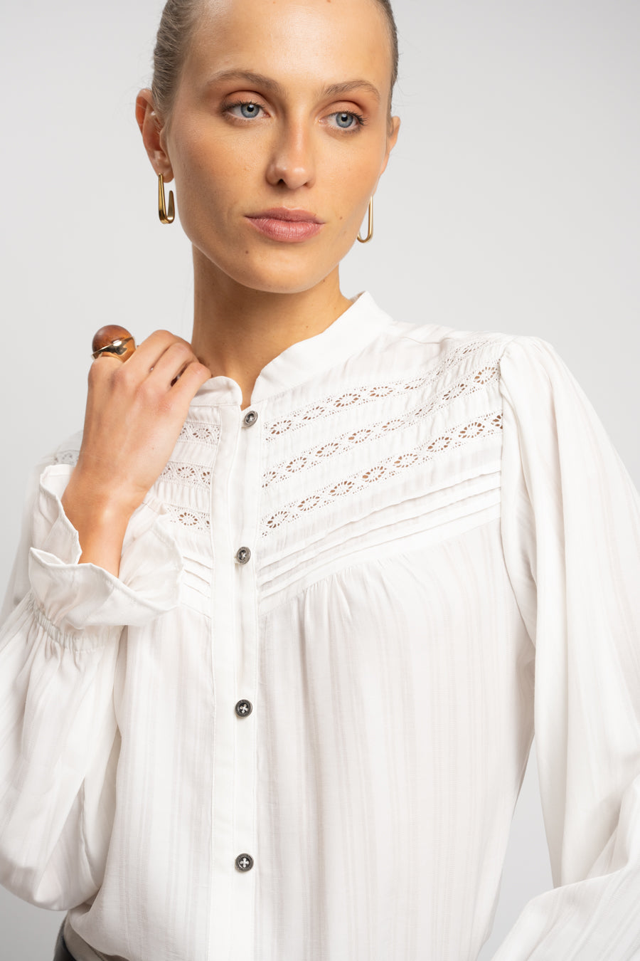 BLUSA ANTONIETA blanco