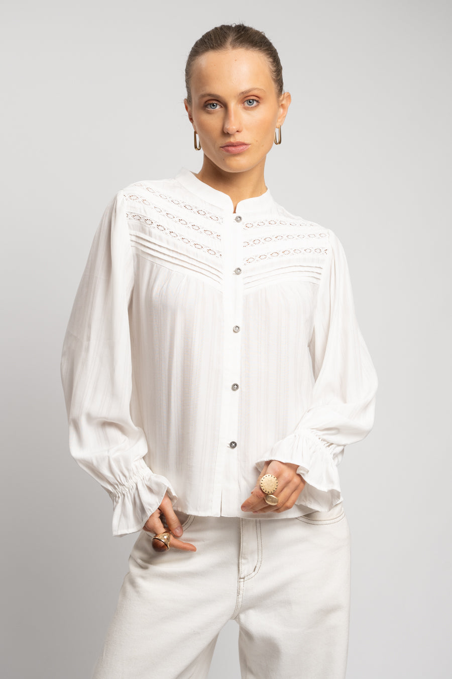 BLUSA ANTONIETA blanco