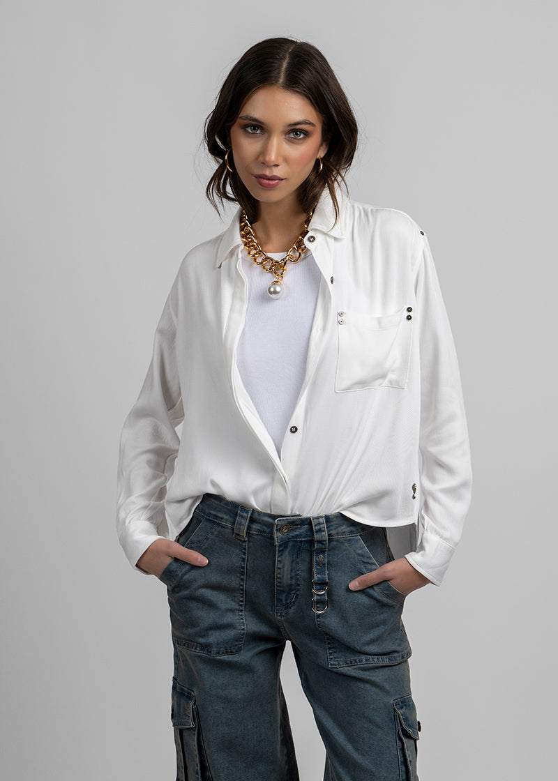 BLUSA COTÉ blanco