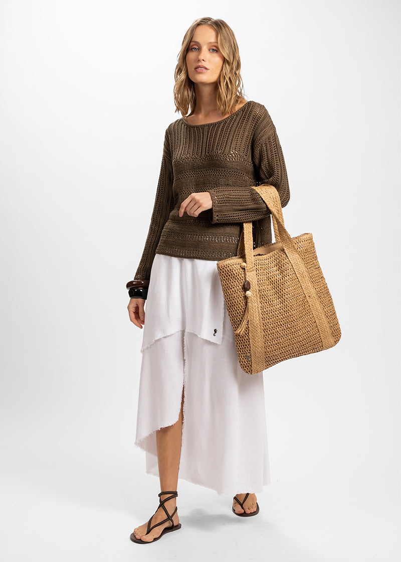 CHALECO TRANCOSO café