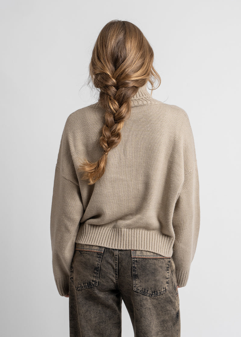 CHALECO LAMAS beige