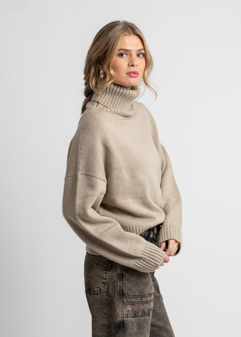 CHALECO LAMAS beige