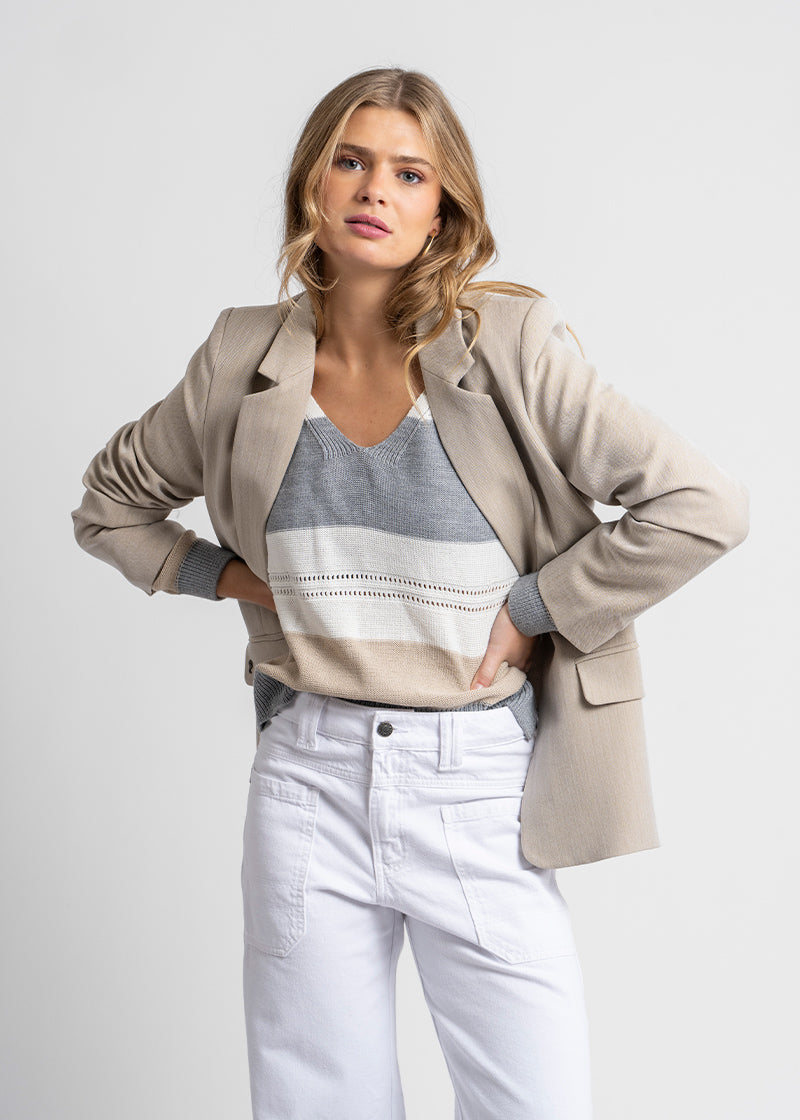 CHALECO LUTON beige