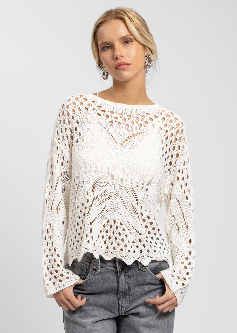 CHALECO CAPRI blanco