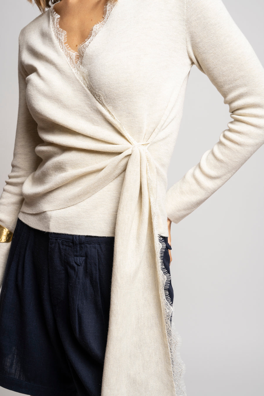 CHALECO KAS beige
