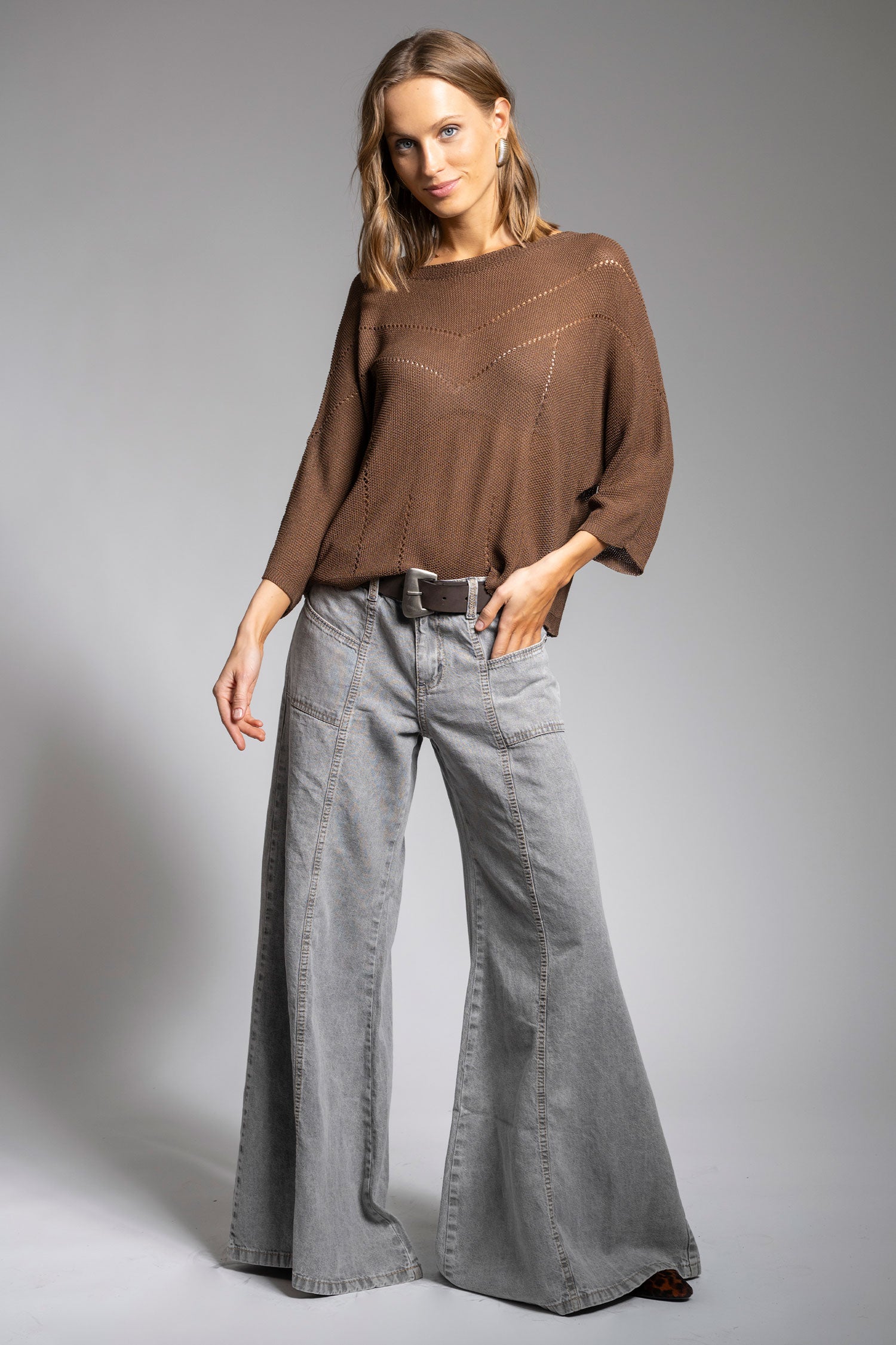 CHALECO NIZA chocolate