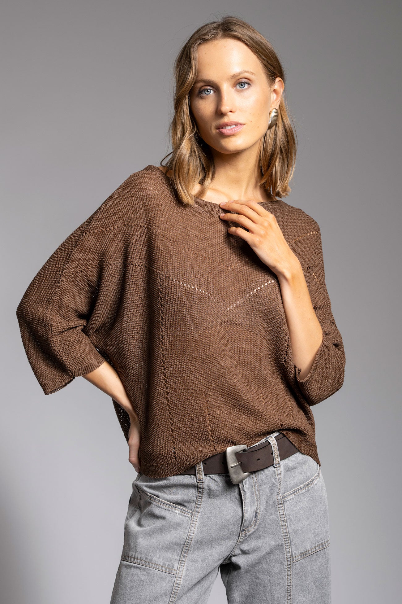 CHALECO NIZA chocolate