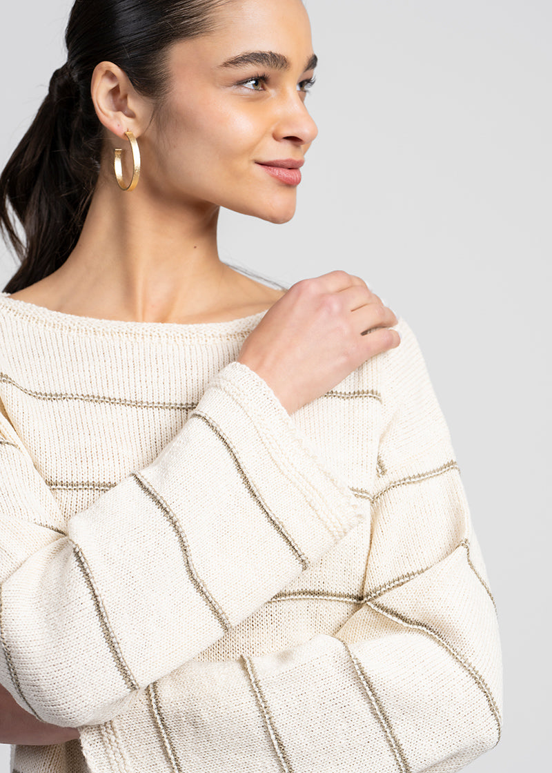 CHALECO ASTANA crudo/beige