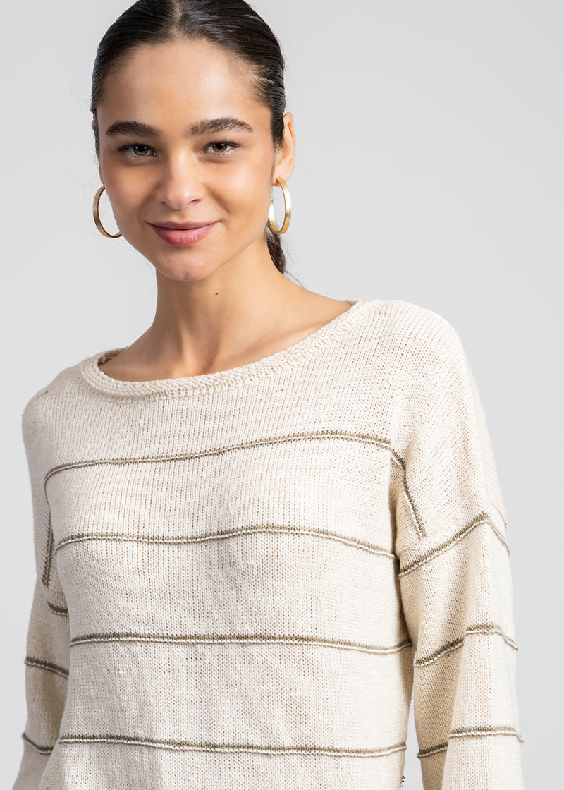 CHALECO ASTANA crudo/beige