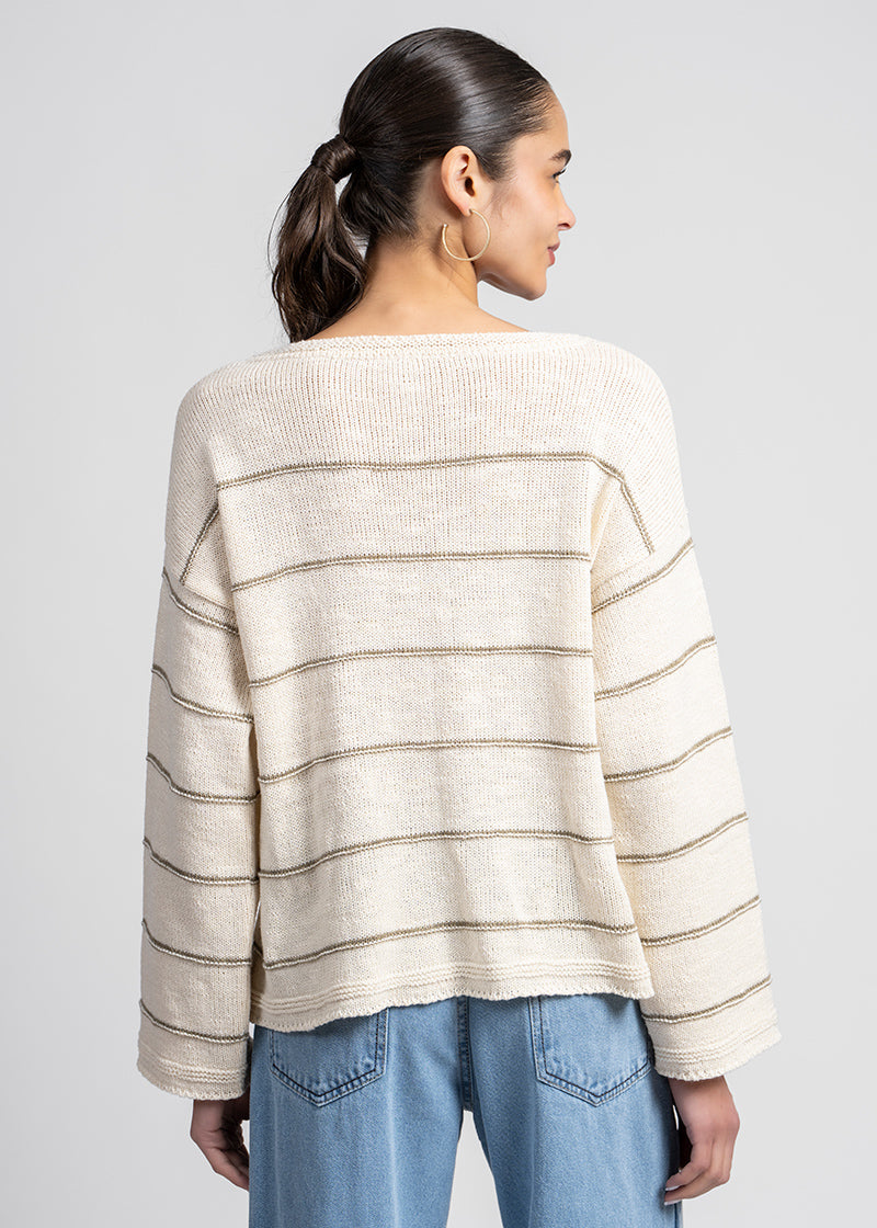 CHALECO ASTANA crudo/beige