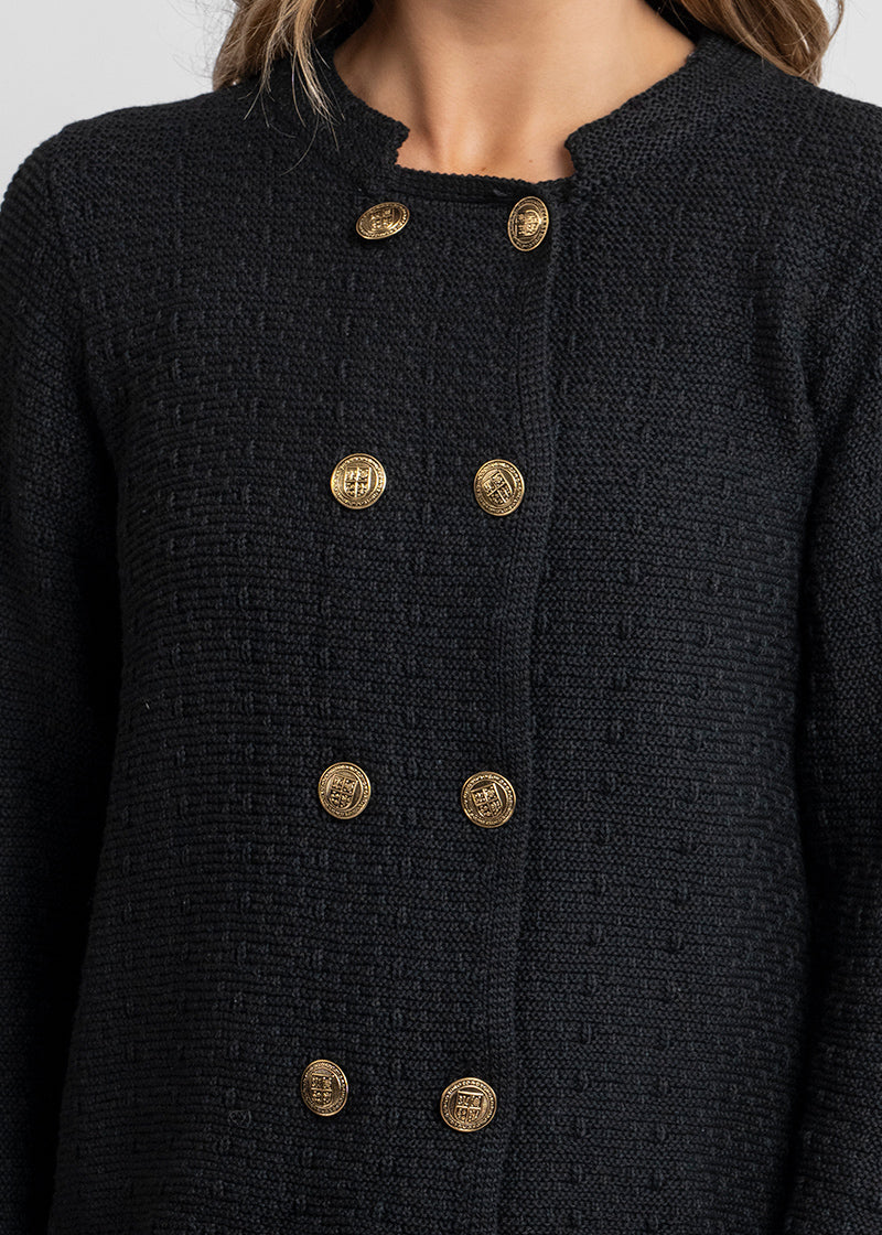 CHALECO LEEDS negro