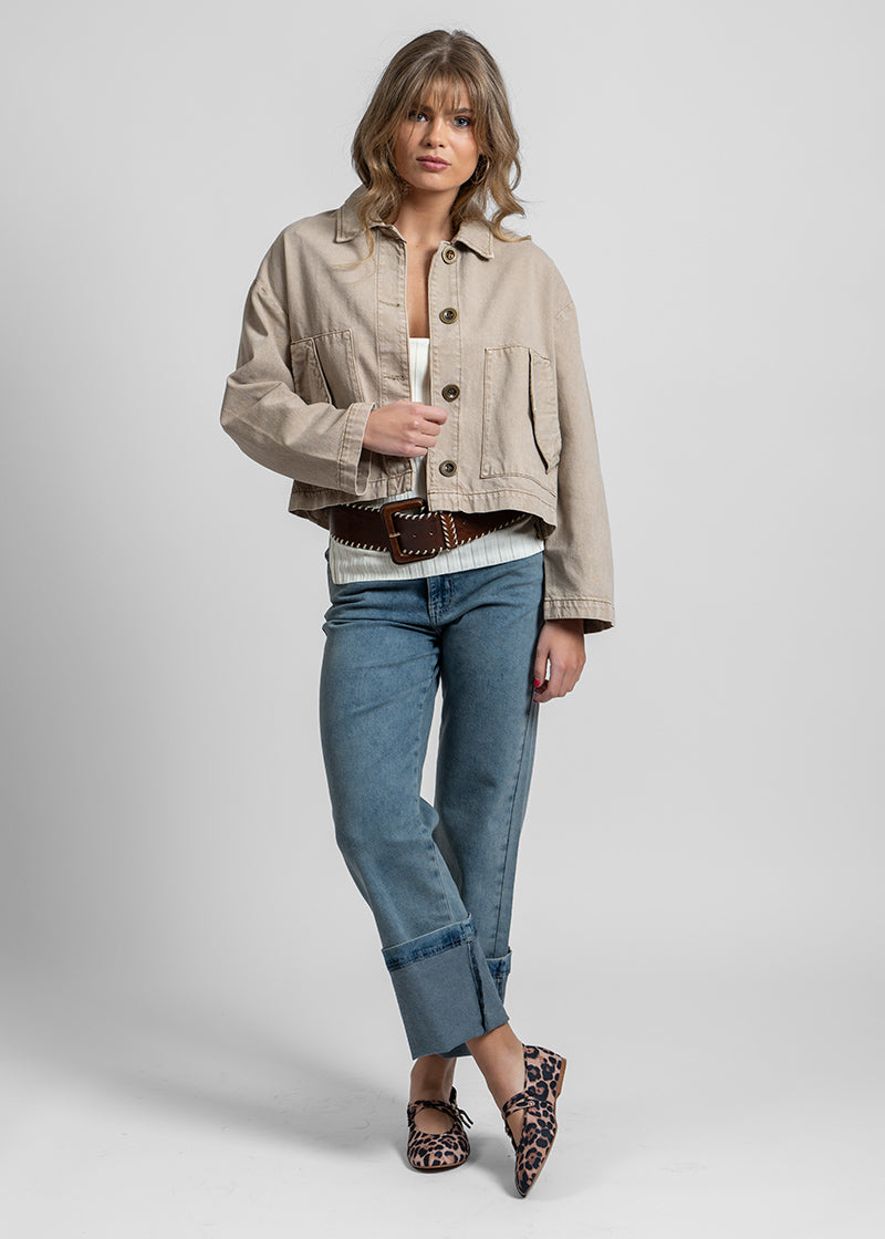 CHAQUETA AMAYA J beige