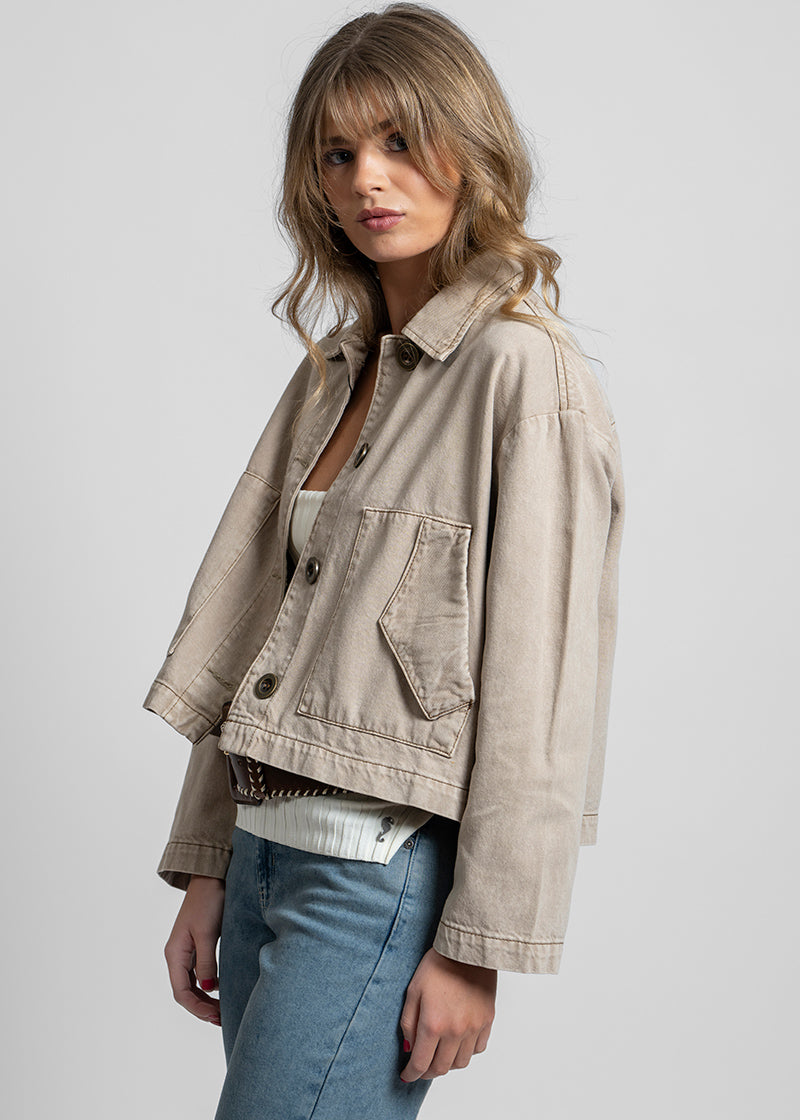 CHAQUETA AMAYA J beige