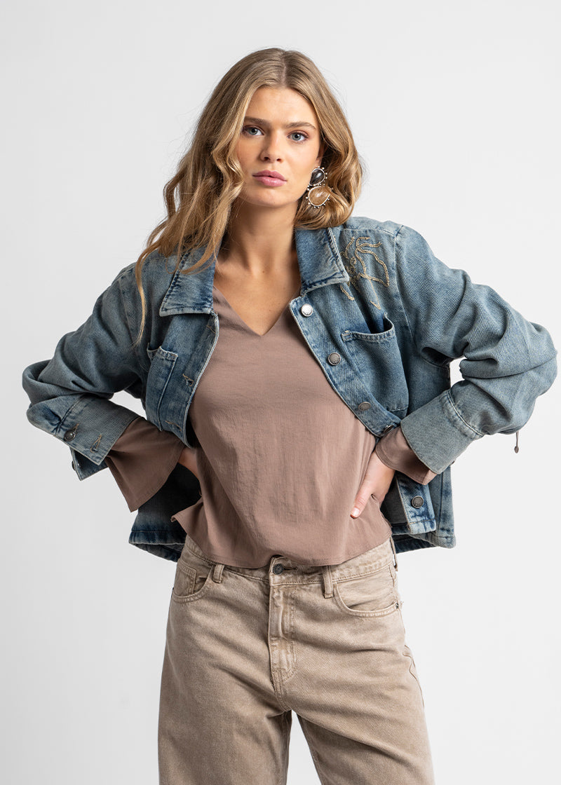 CHAQUETA ISI azul