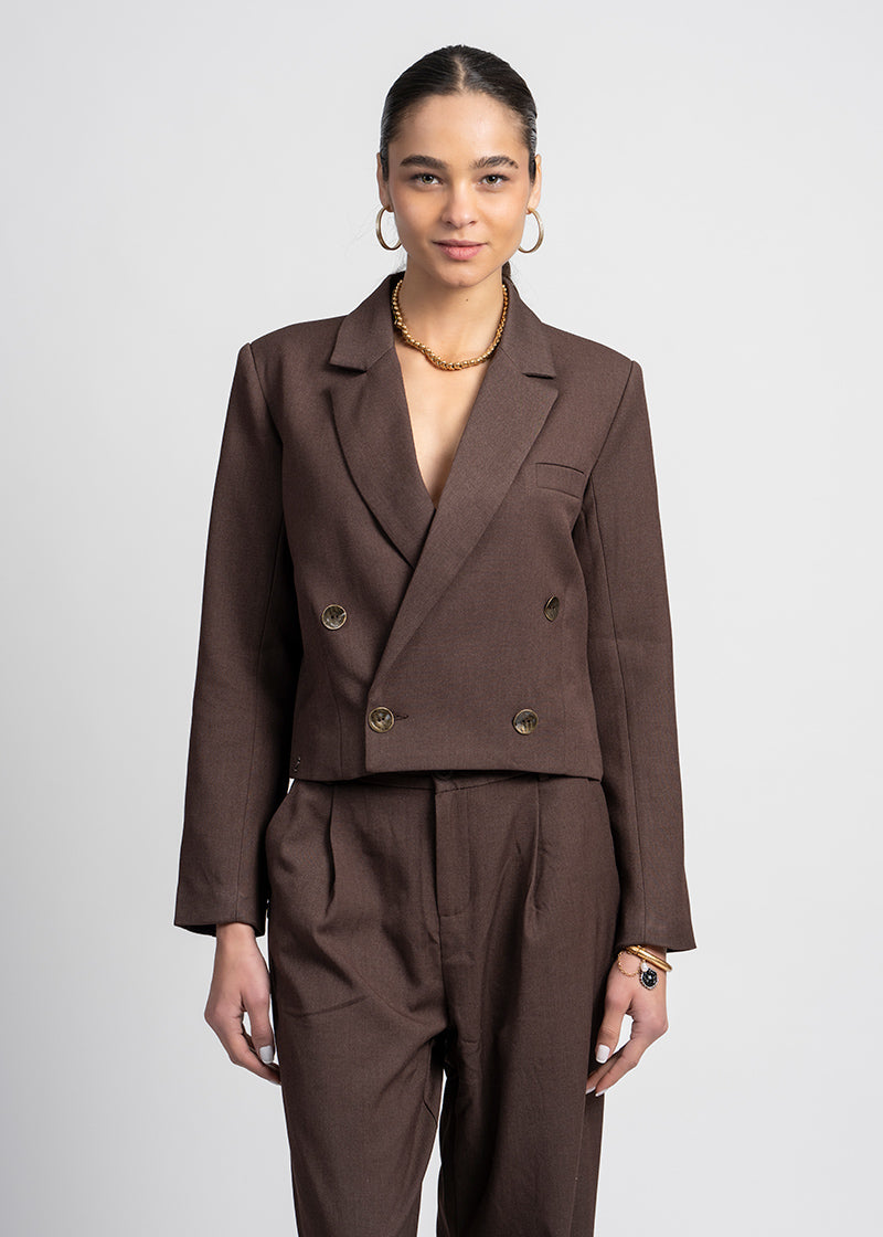 BLAZER LENA café