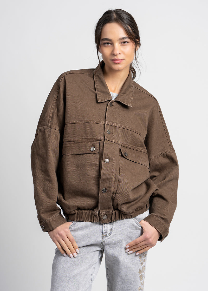 CHAQUETA MANE café