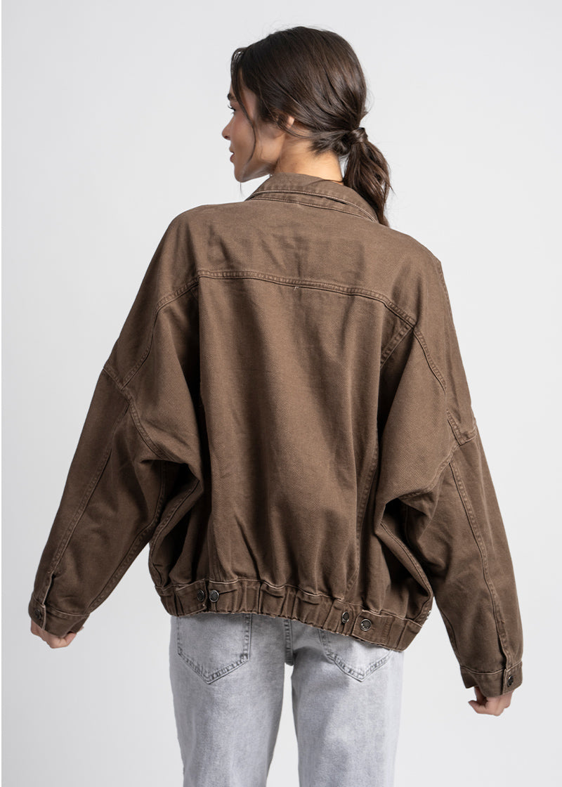 CHAQUETA MANE café