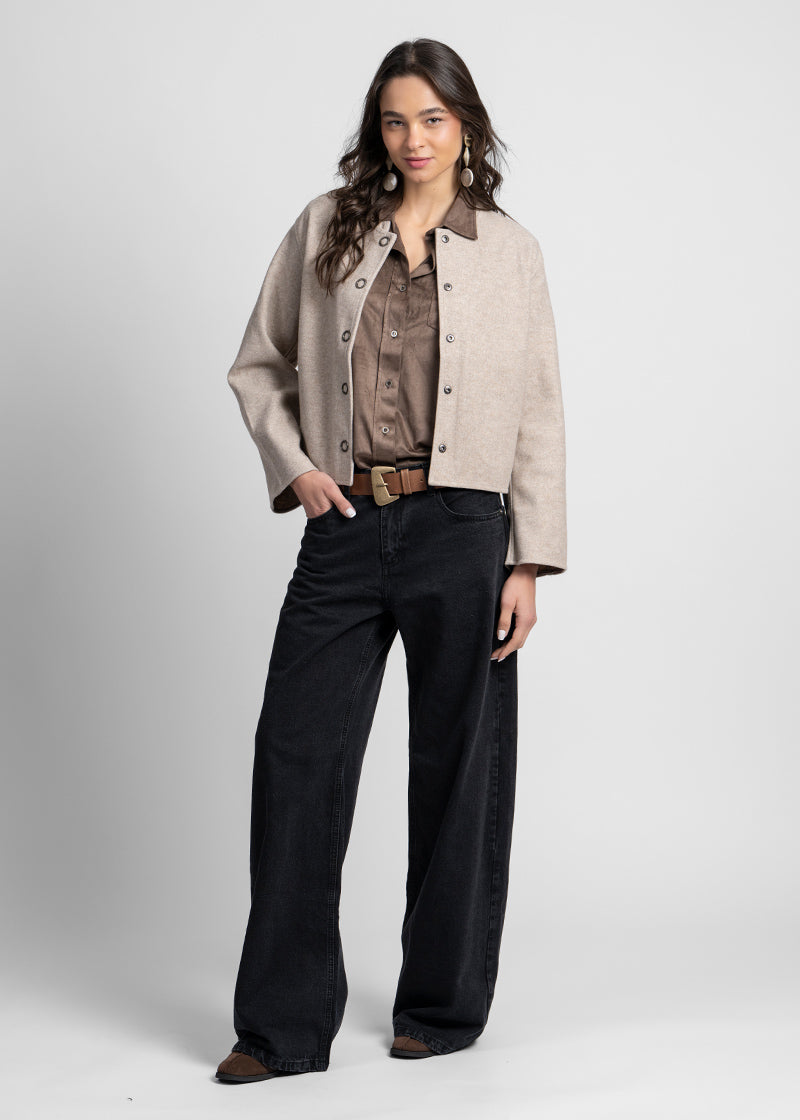 CHAQUETA MANUELA beige
