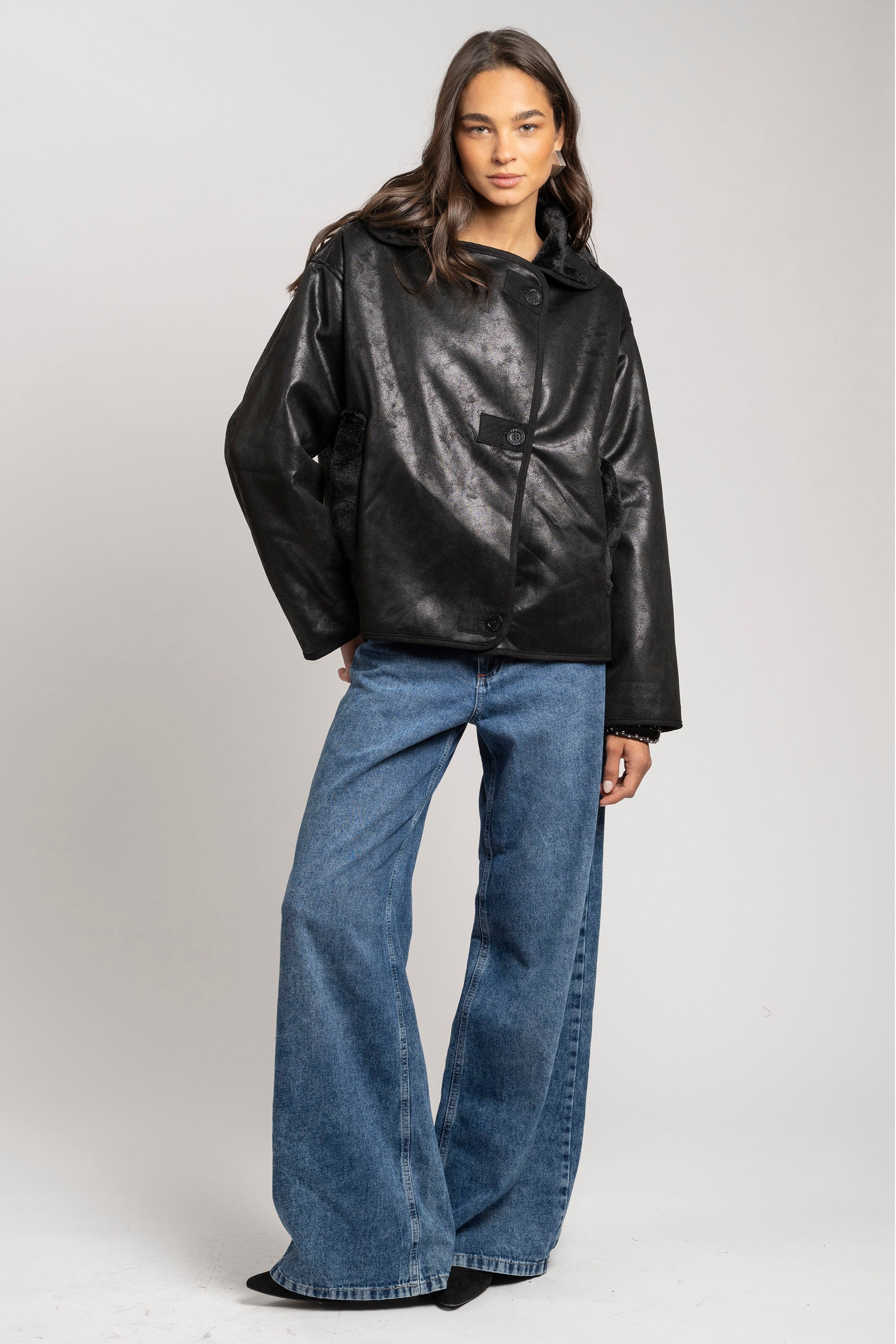 CHAQUETA CONSU negro