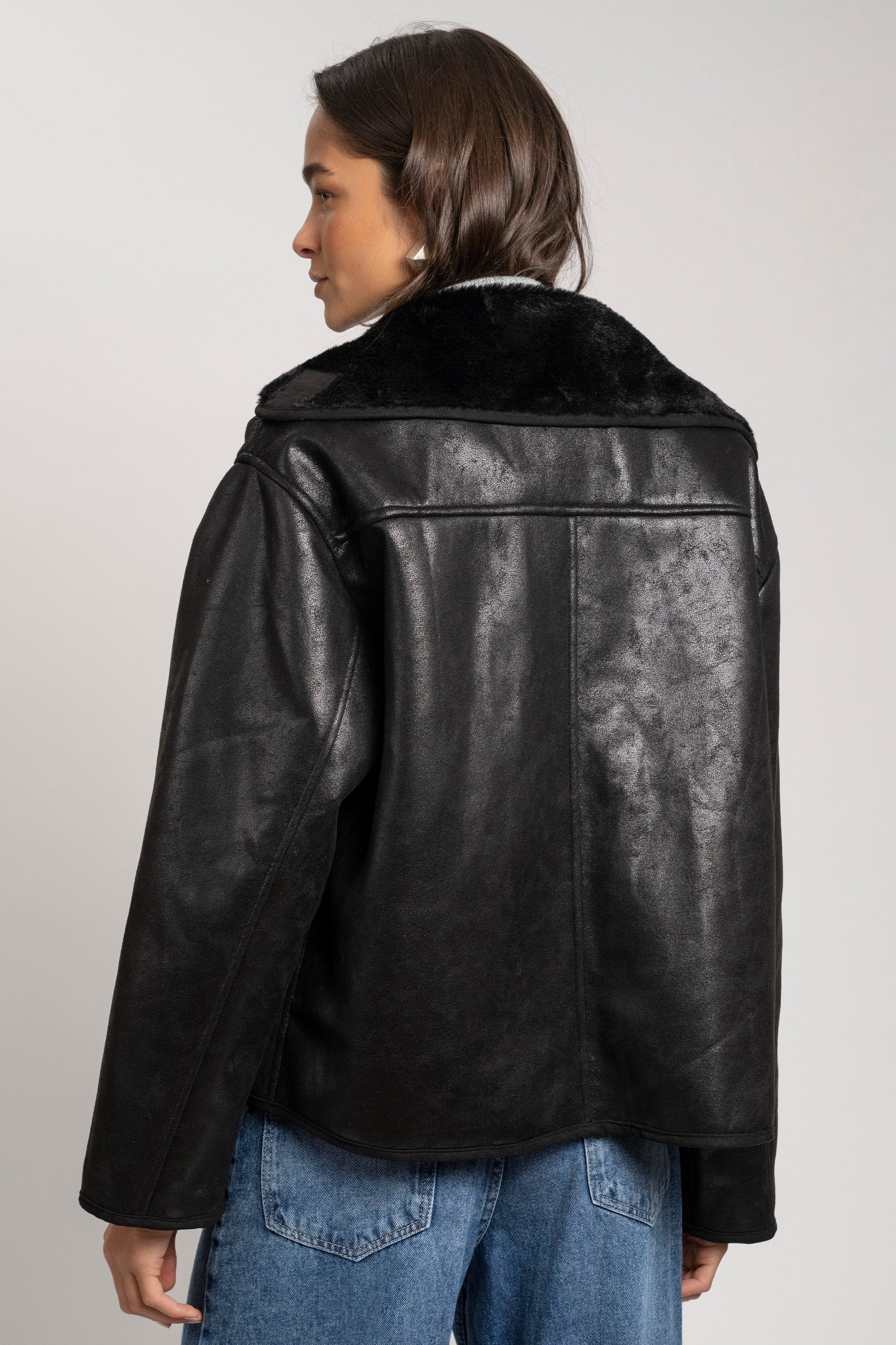 CHAQUETA CONSU negro