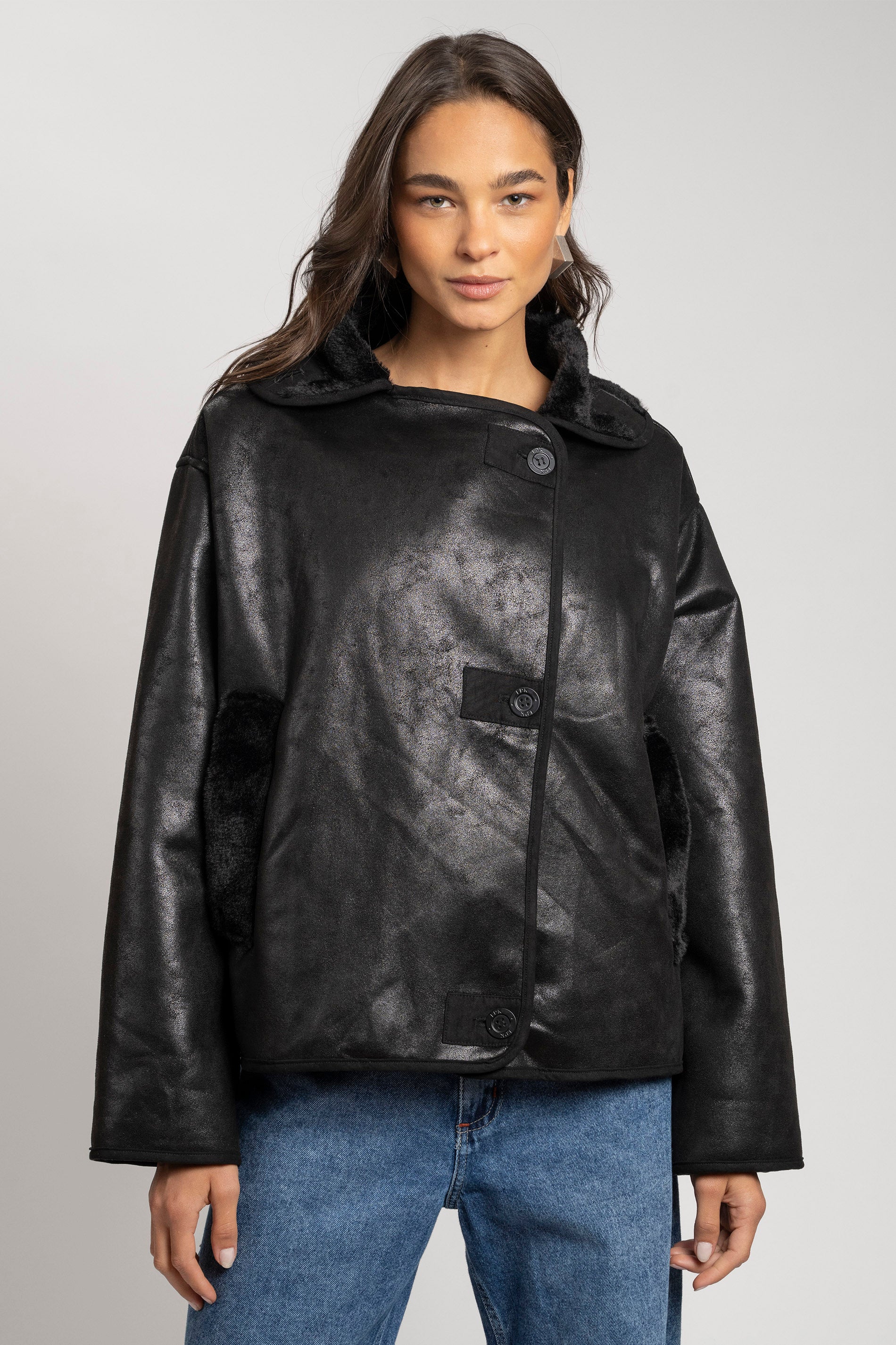 CHAQUETA CONSU negro