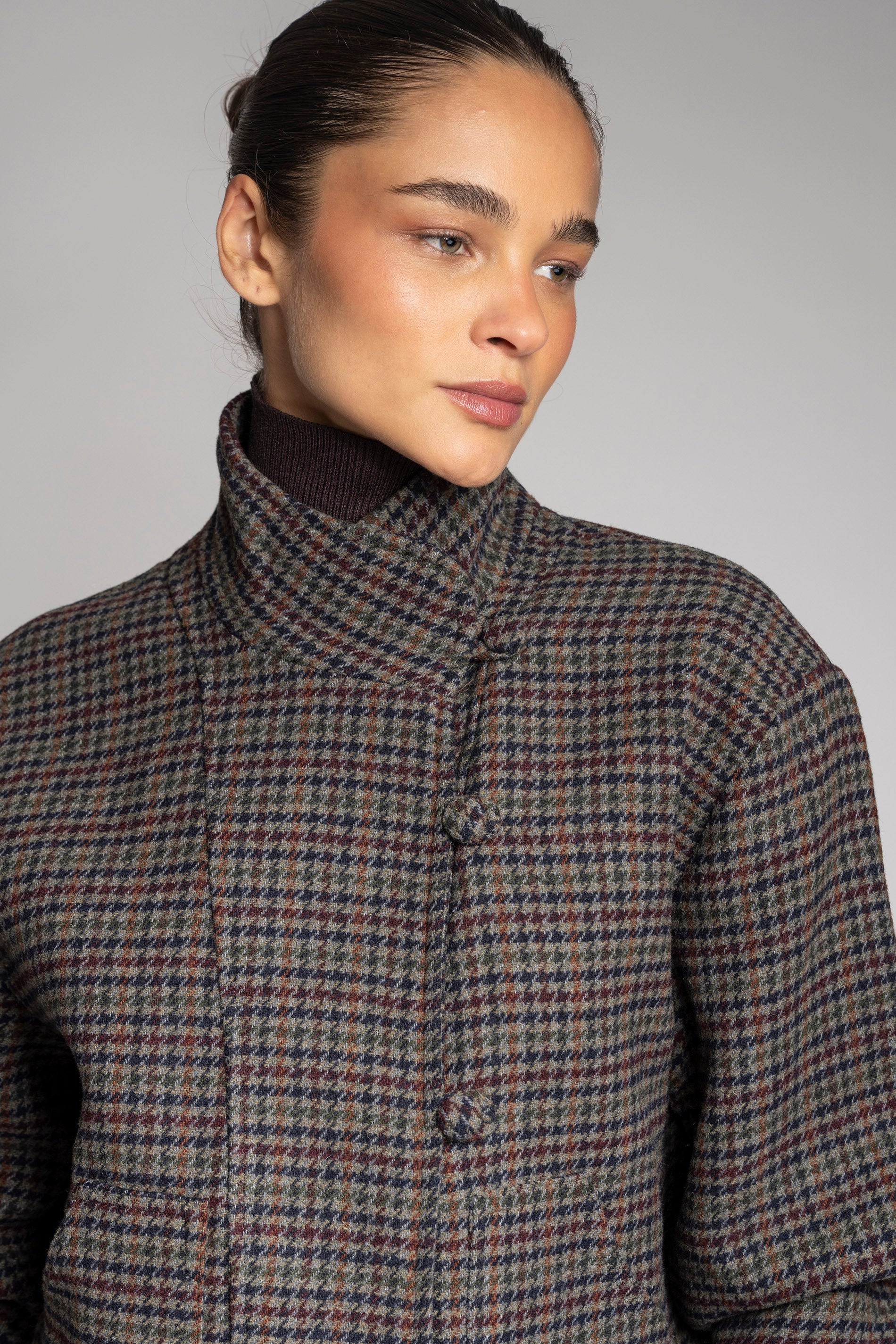 CHAQUETA DELFINA gris