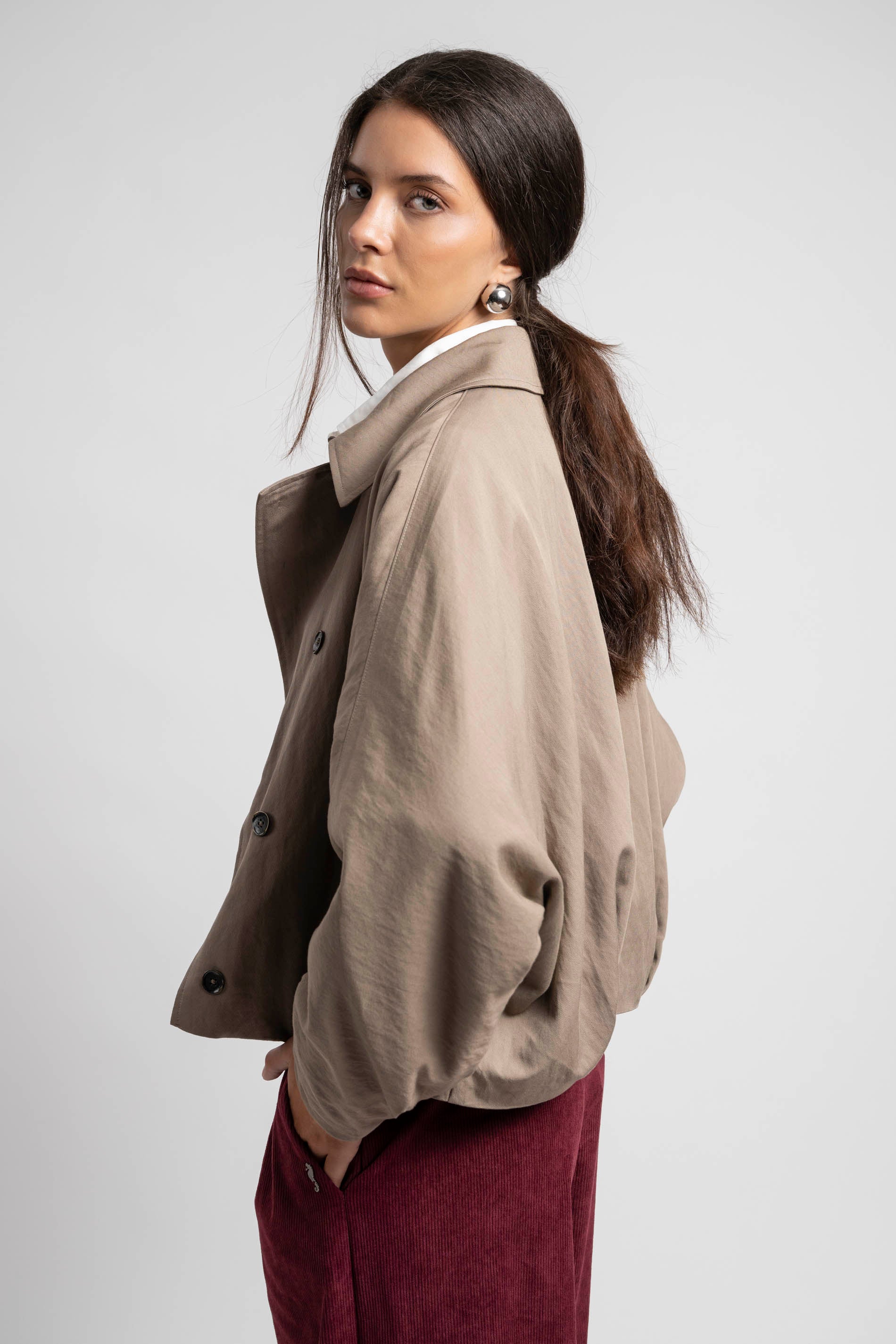 CHAQUETA FRANCA beige