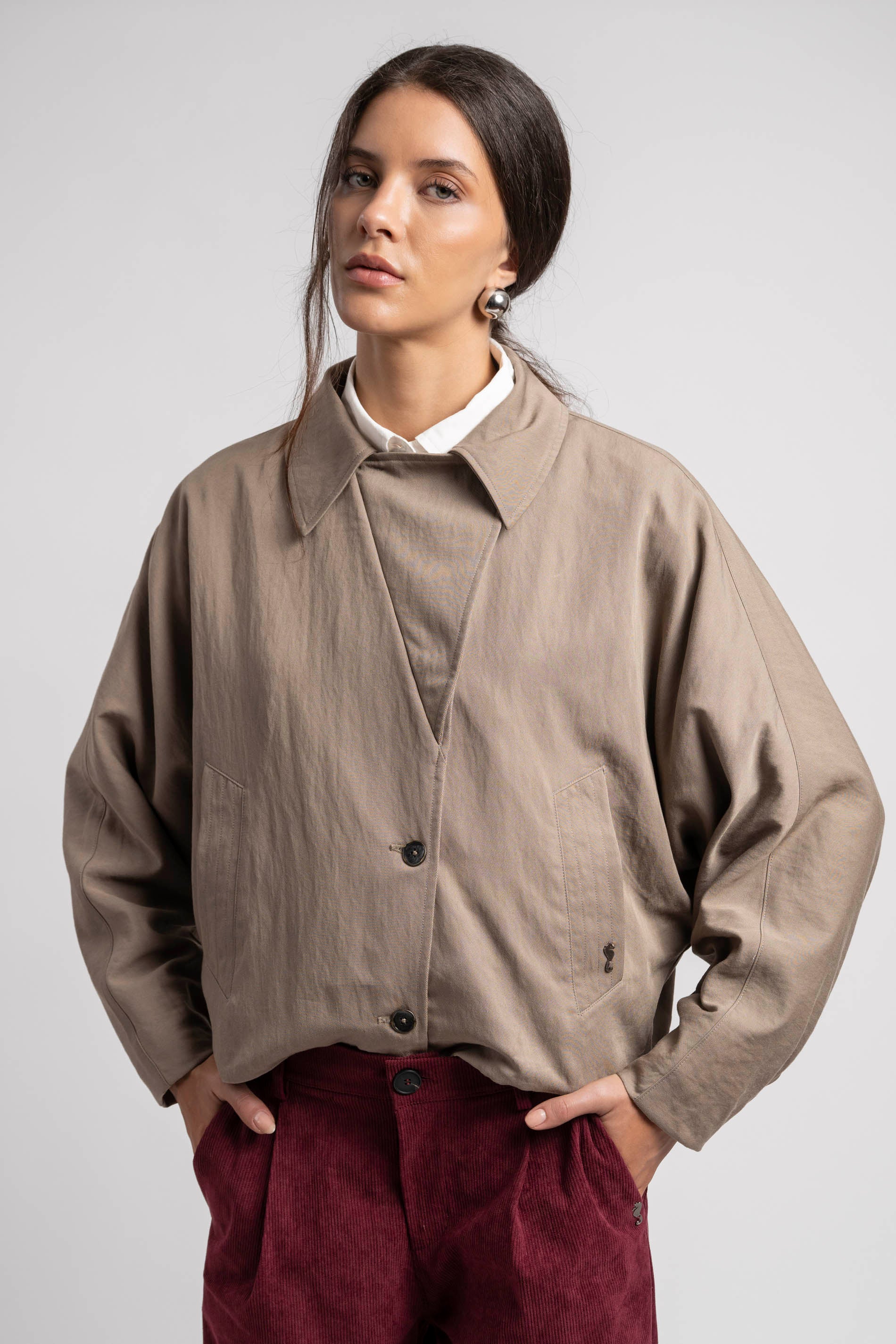 CHAQUETA FRANCA beige