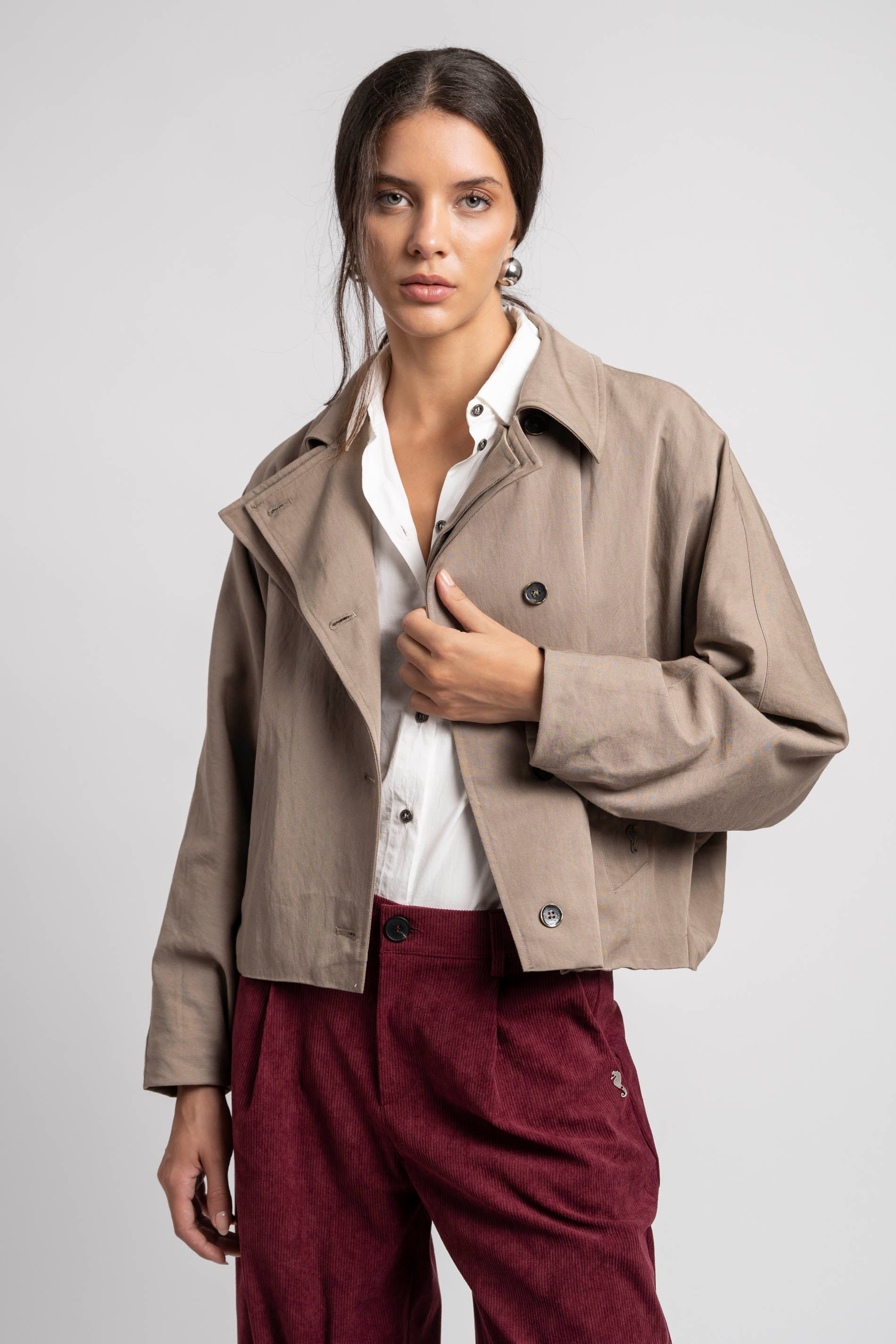 CHAQUETA FRANCA beige