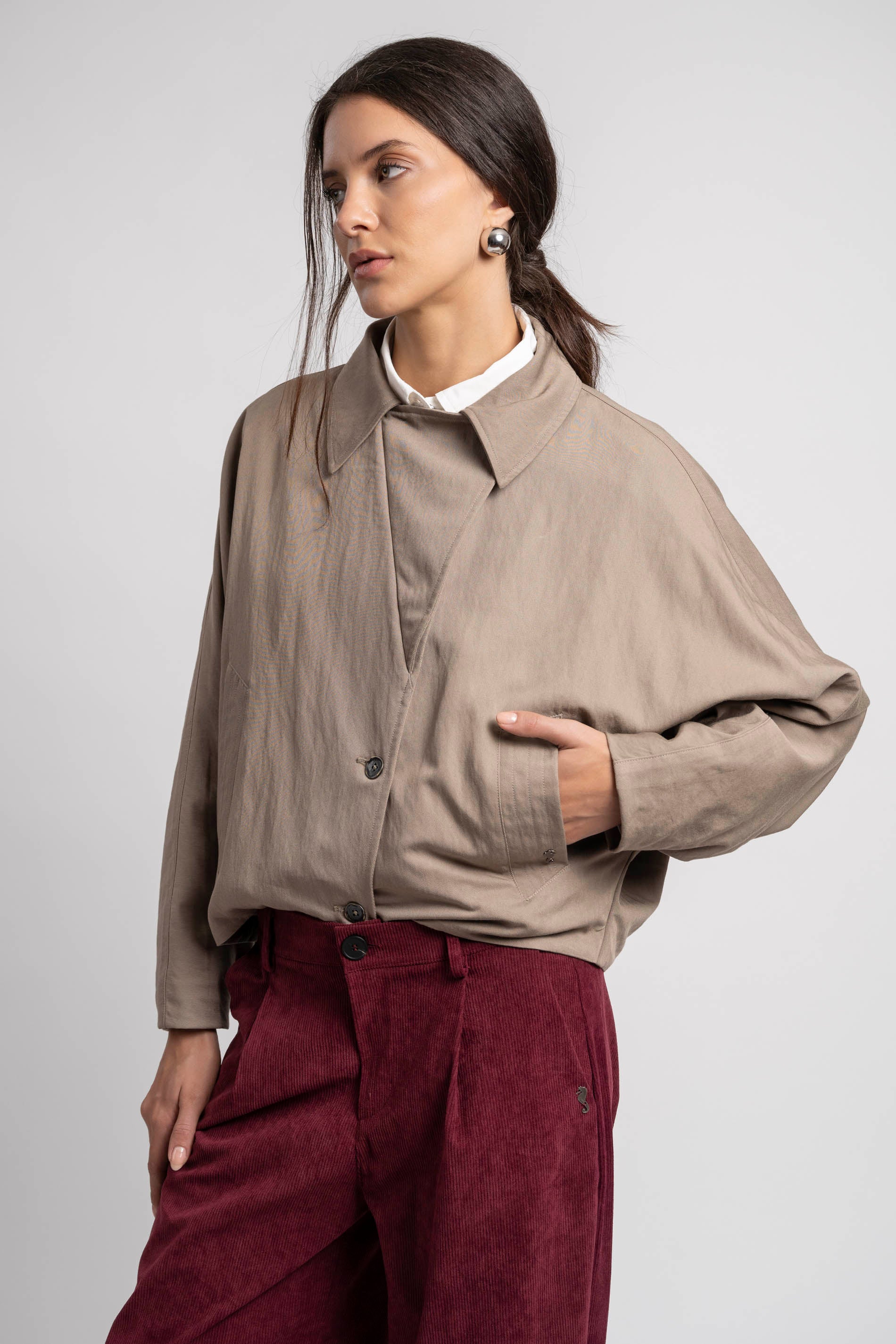 CHAQUETA FRANCA beige